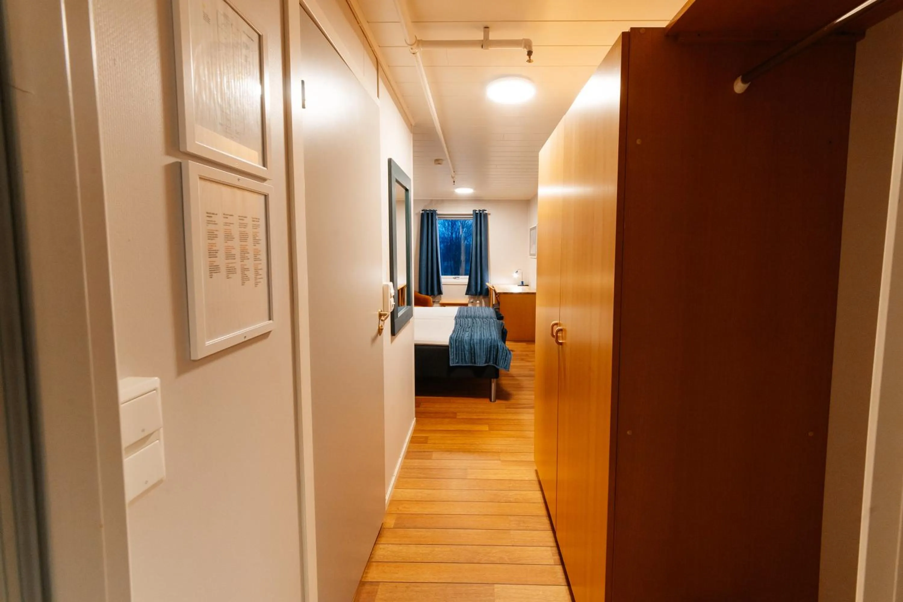 Bed in Myre Kysthotell