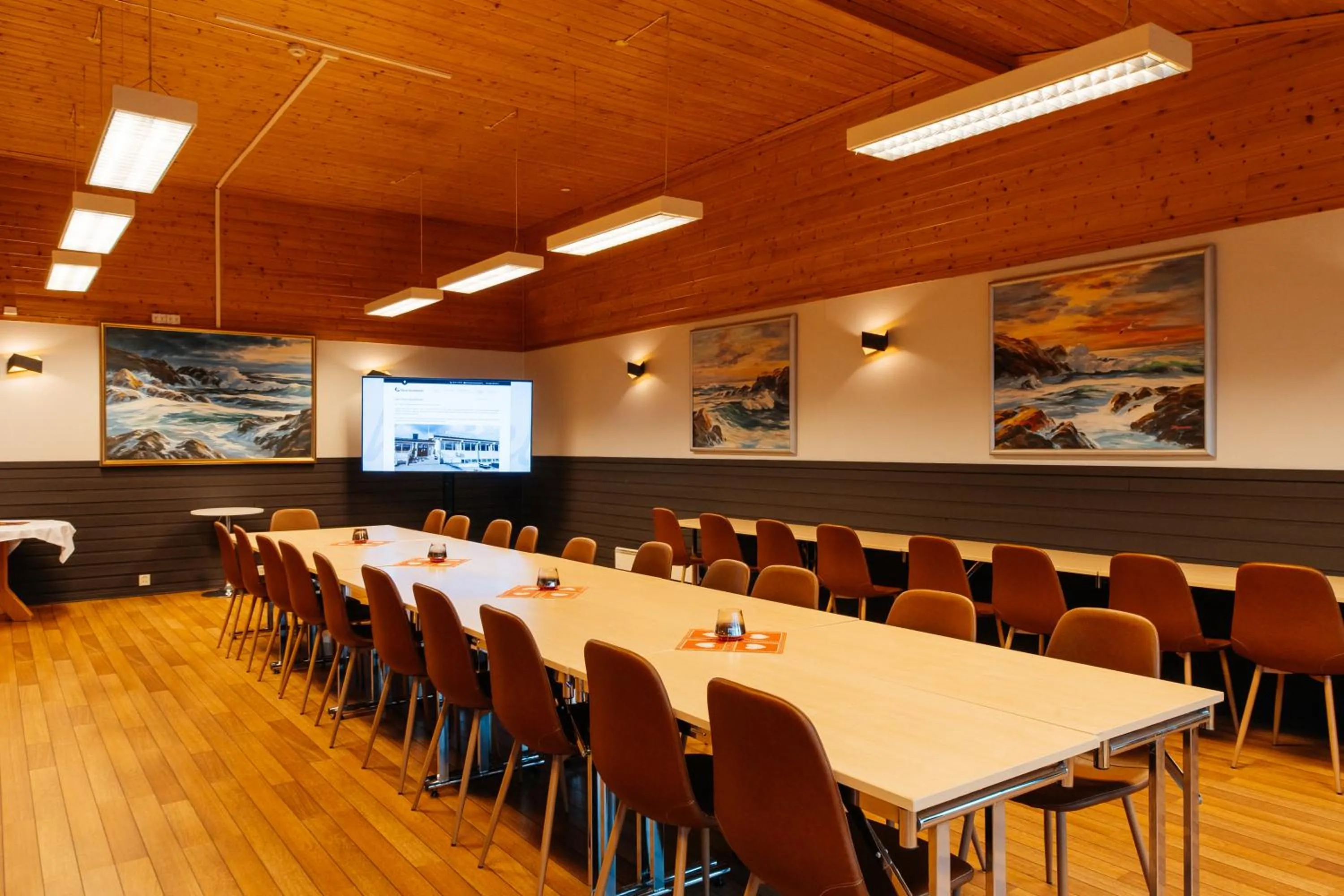Meeting/conference room in Myre Kysthotell