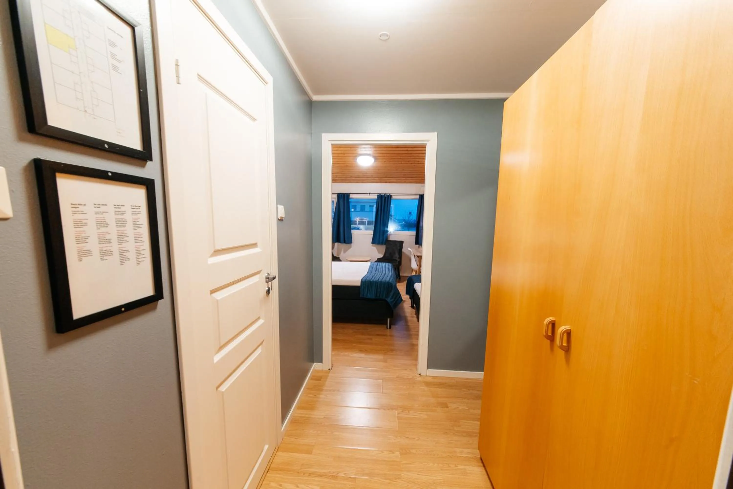 Bed in Myre Kysthotell