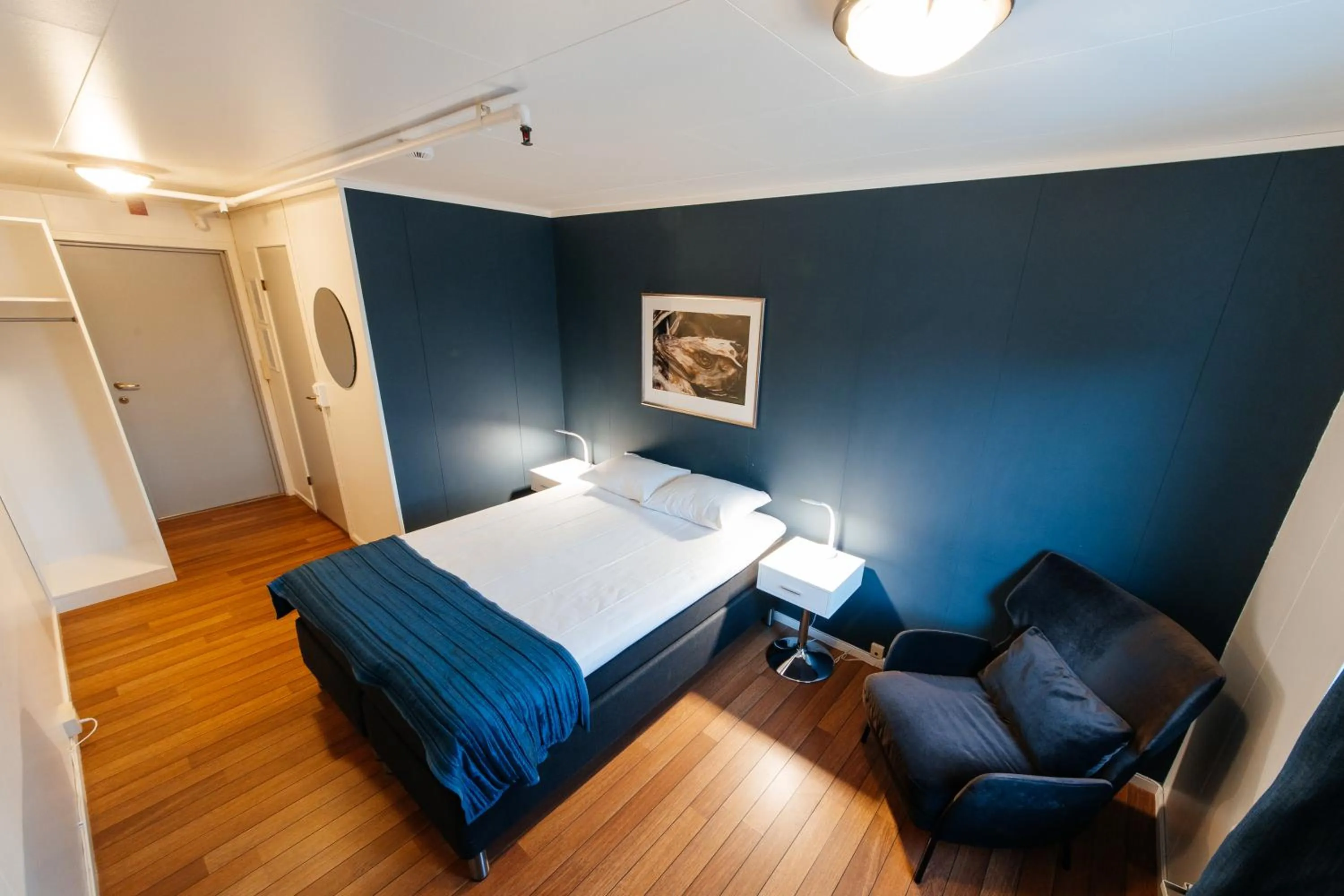 Bed in Myre Kysthotell