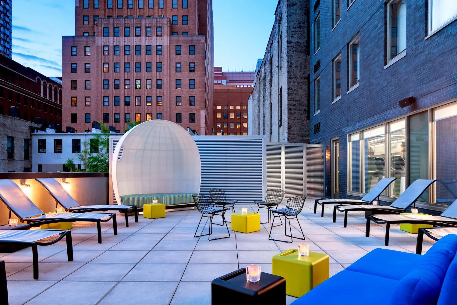 Balcony/Terrace in Aloft New York Brooklyn