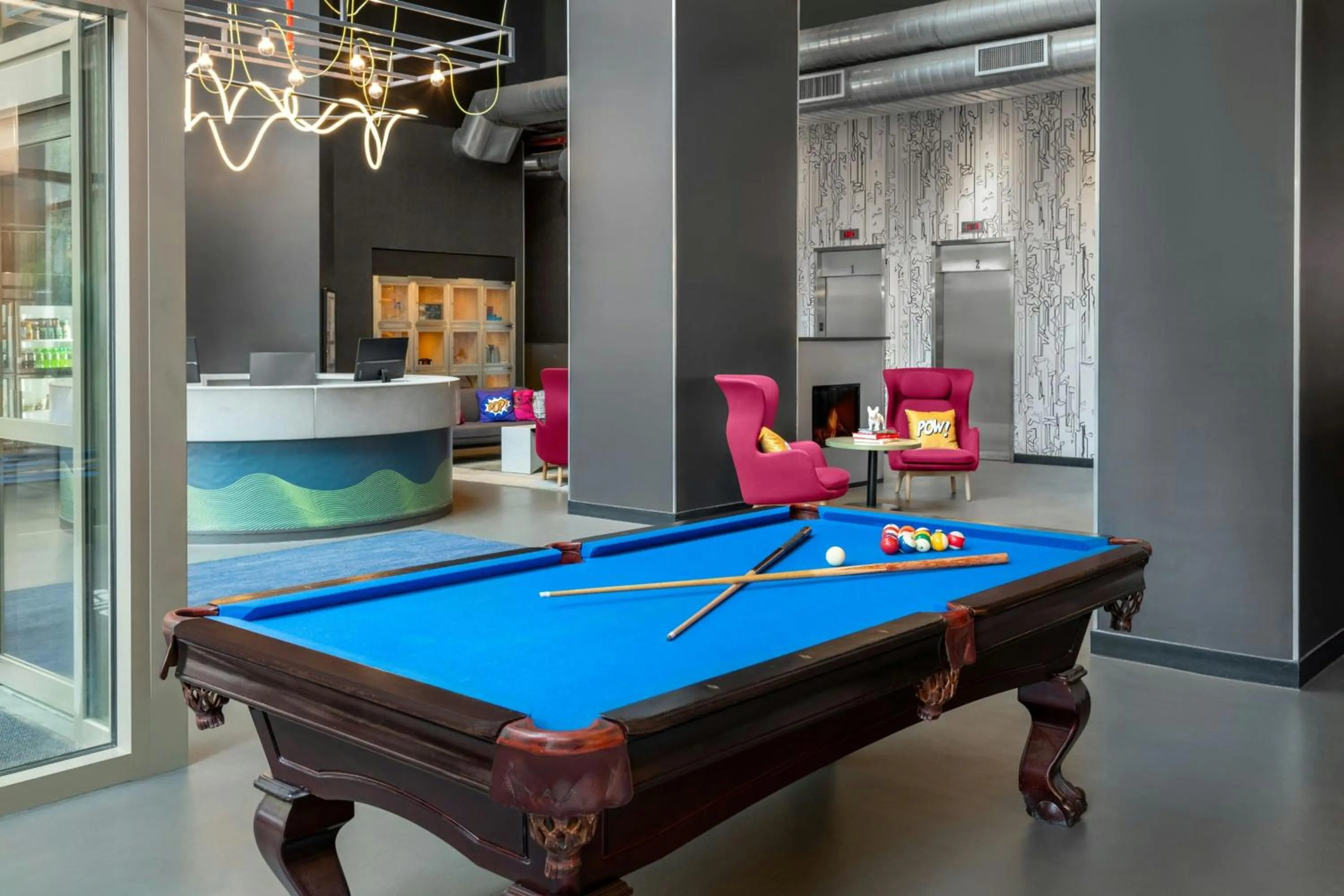 Lobby or reception in Aloft New York Brooklyn