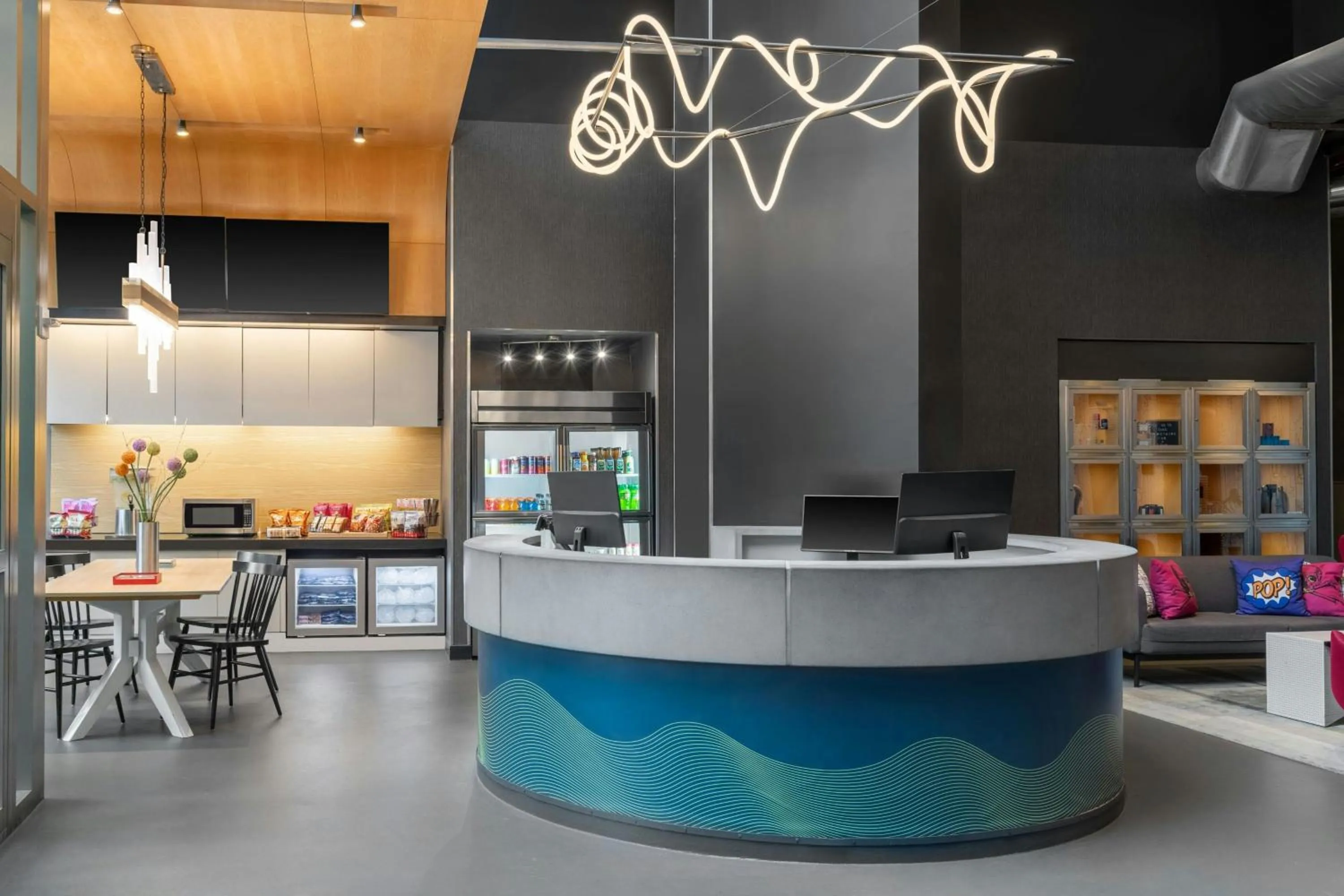 Lobby or reception in Aloft New York Brooklyn