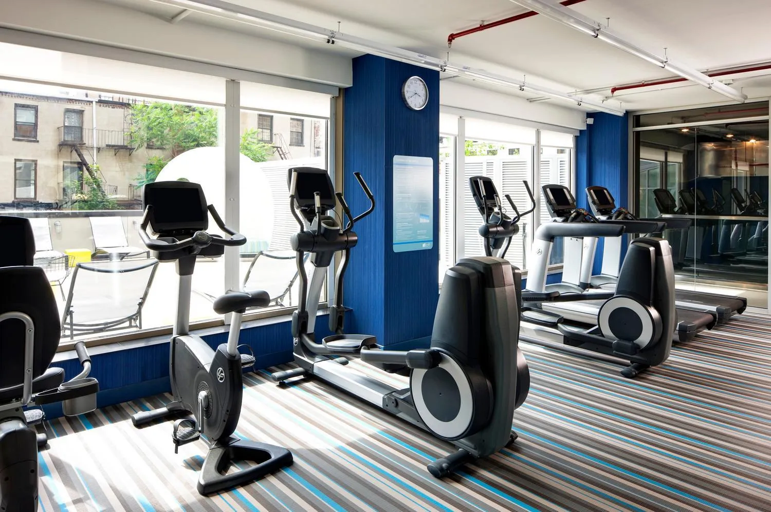 Fitness centre/facilities in Aloft New York Brooklyn
