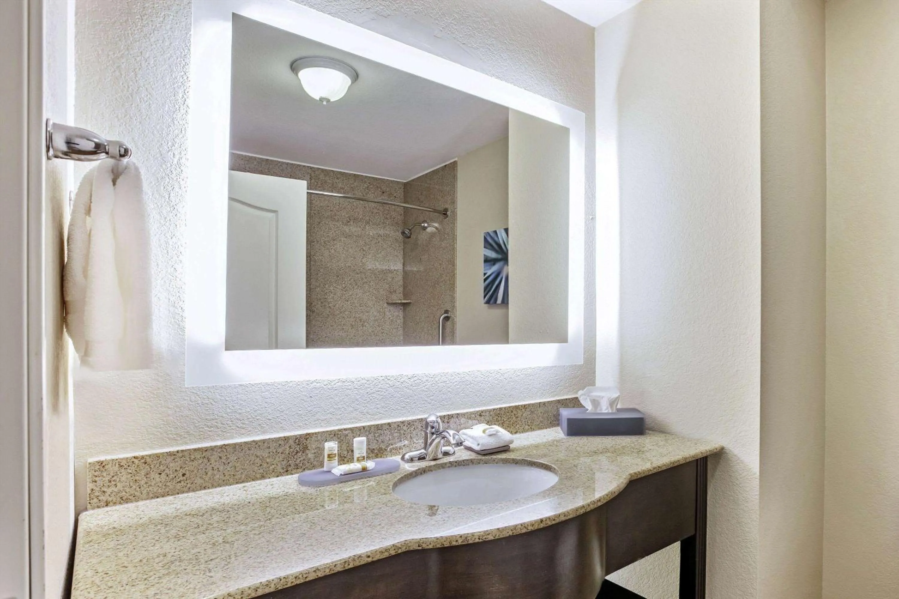 Bathroom in La Quinta by Wyndham Garland Harbor Point