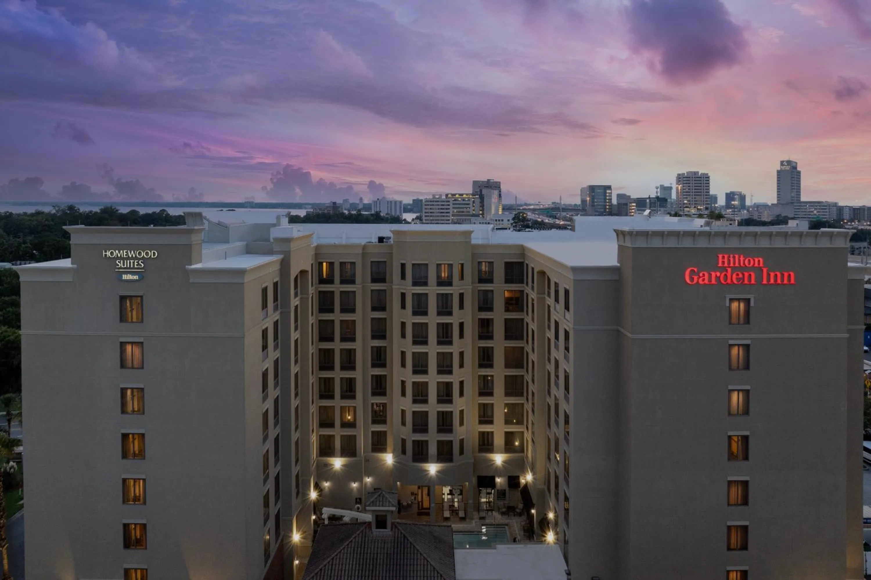 Property building in Hilton Garden Inn Jacksonville Downtown Southbank