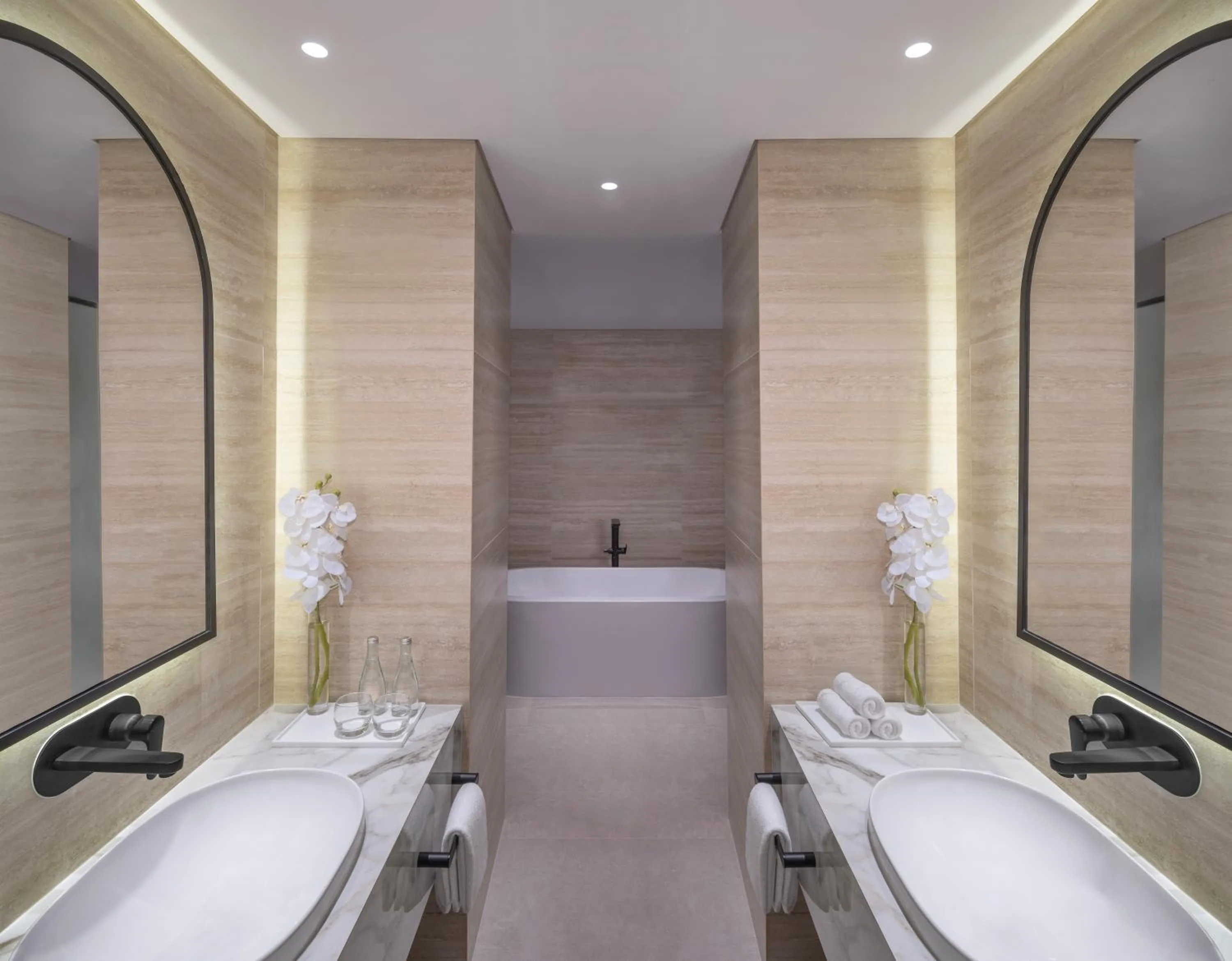 Bathroom in Oaks Ibn Battuta Gate Dubai