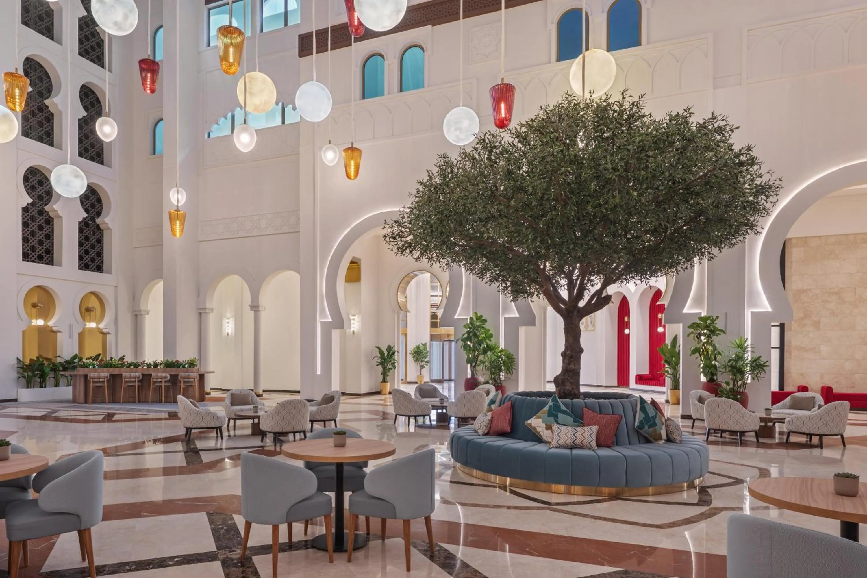 Lobby or reception in Oaks Ibn Battuta Gate Dubai