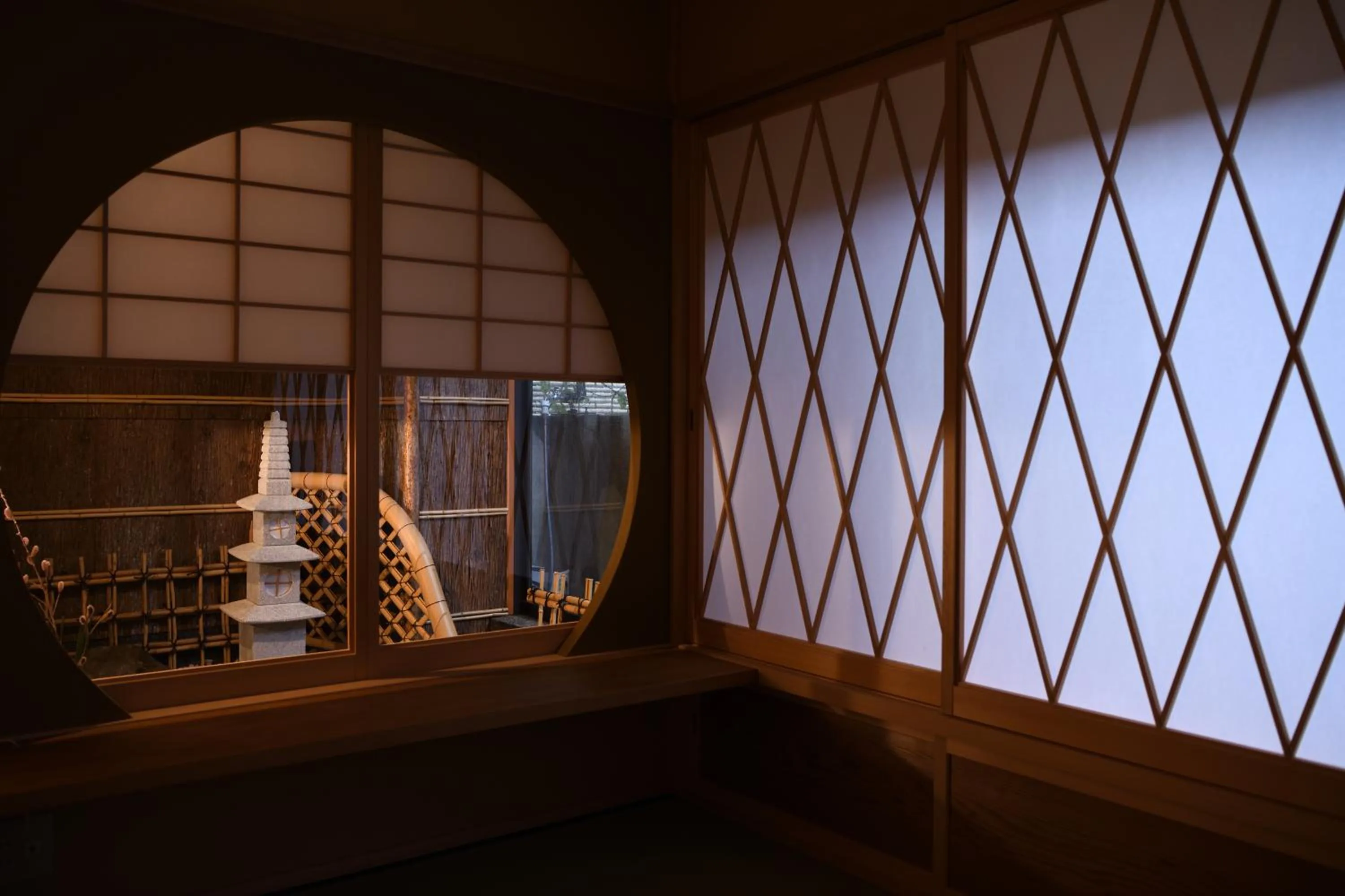 Decorative detail in Seikoro Ryokan - Established in 1831