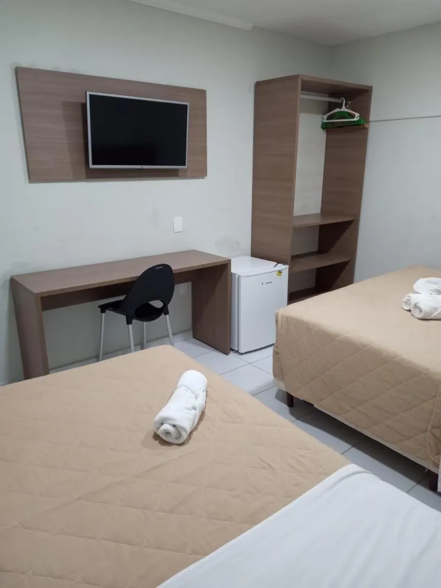 Bed in Pousada Boi Bumba Tambau