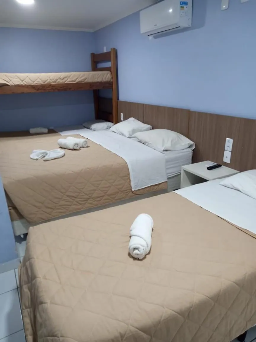 Bed in Pousada Boi Bumba Tambau