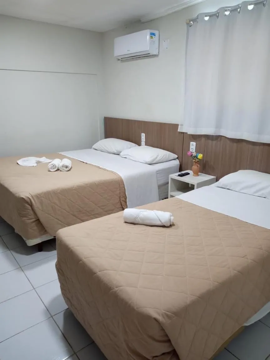 Bed in Pousada Boi Bumba Tambau