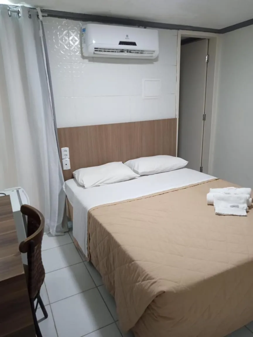 Bed in Pousada Boi Bumba Tambau