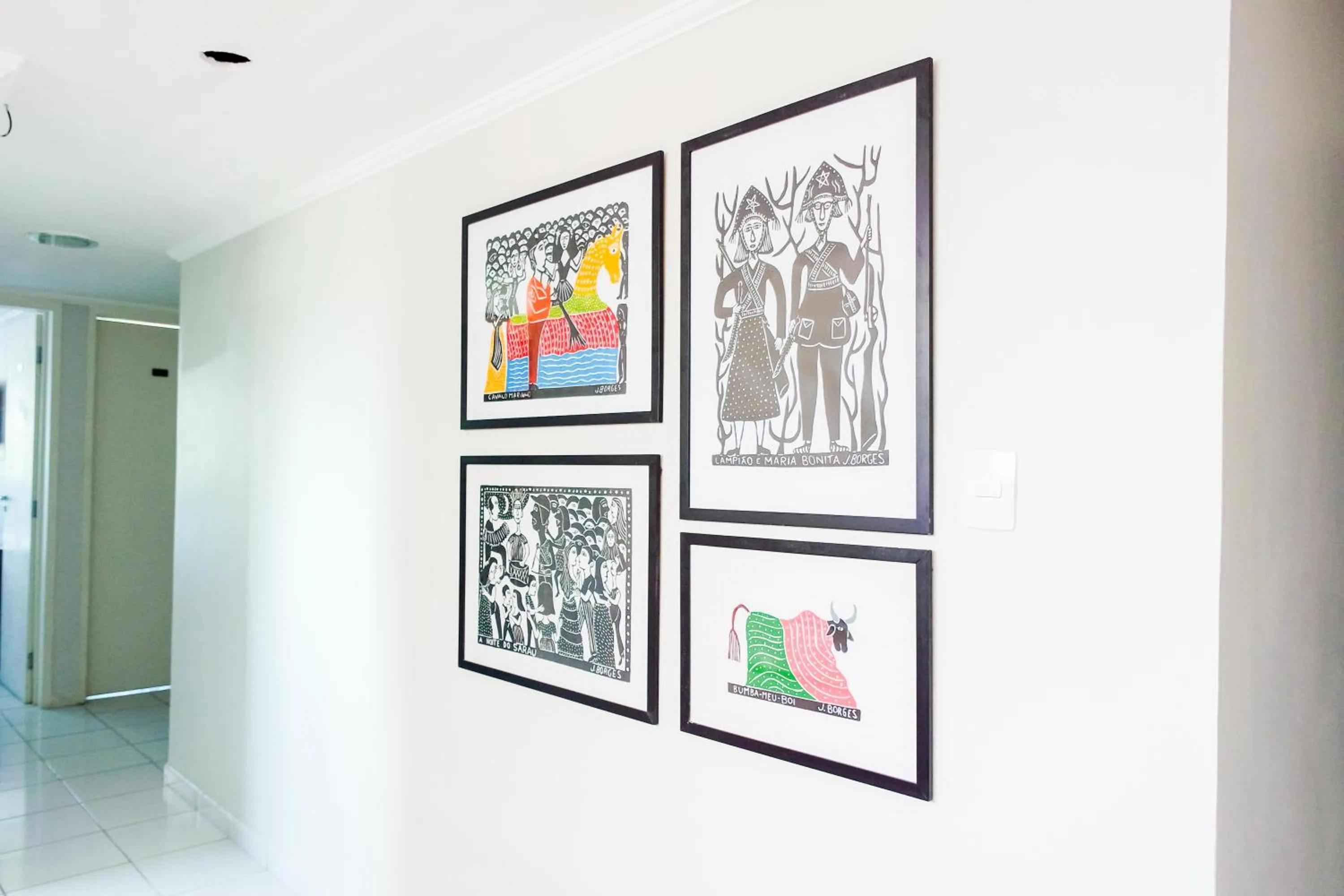 Decorative detail in Pousada Boi Bumba Tambau