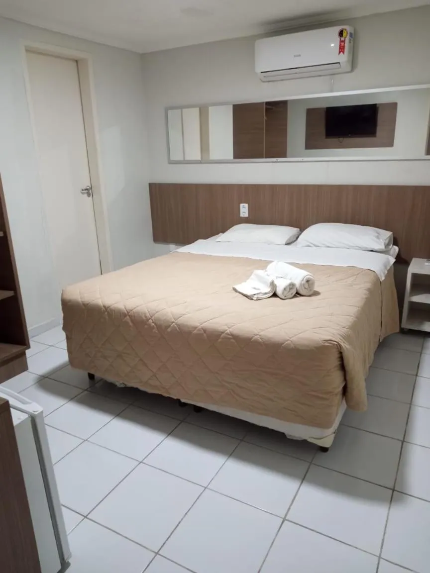 Bed in Pousada Boi Bumba Tambau