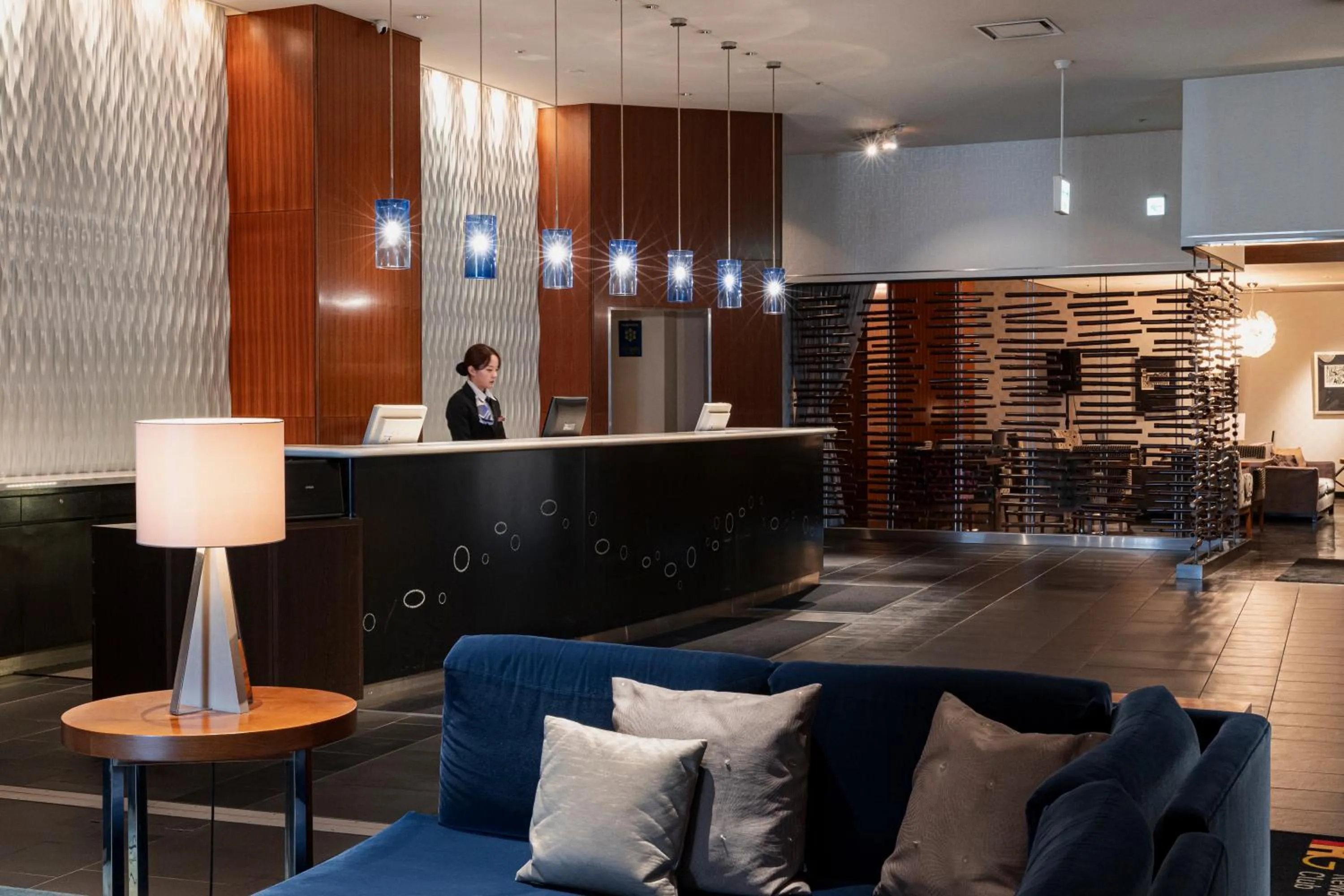 Lobby or reception in ANA Crowne Plaza Kumamoto New Sky by IHG