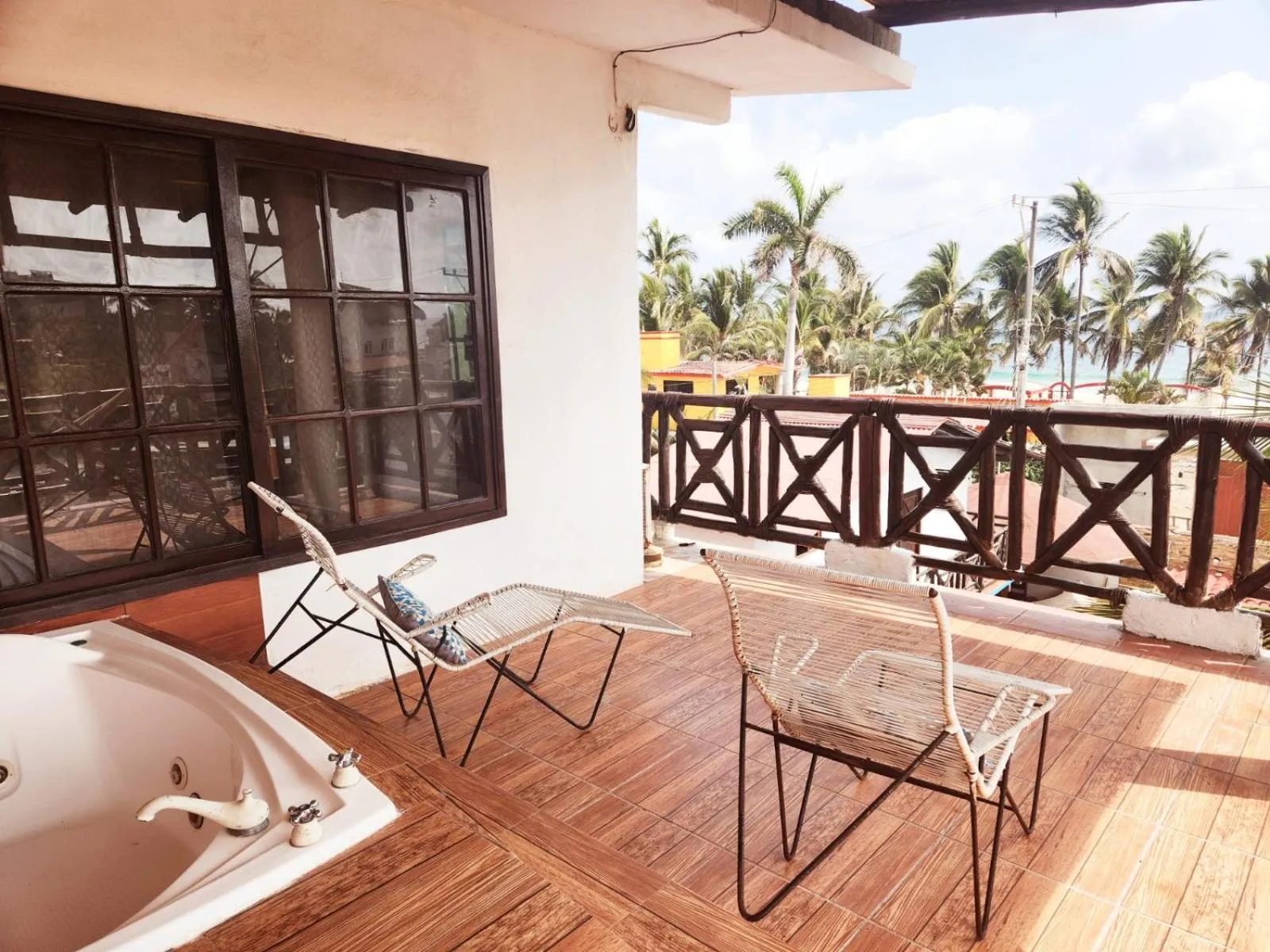 Balcony/Terrace in Posada Las Palmas