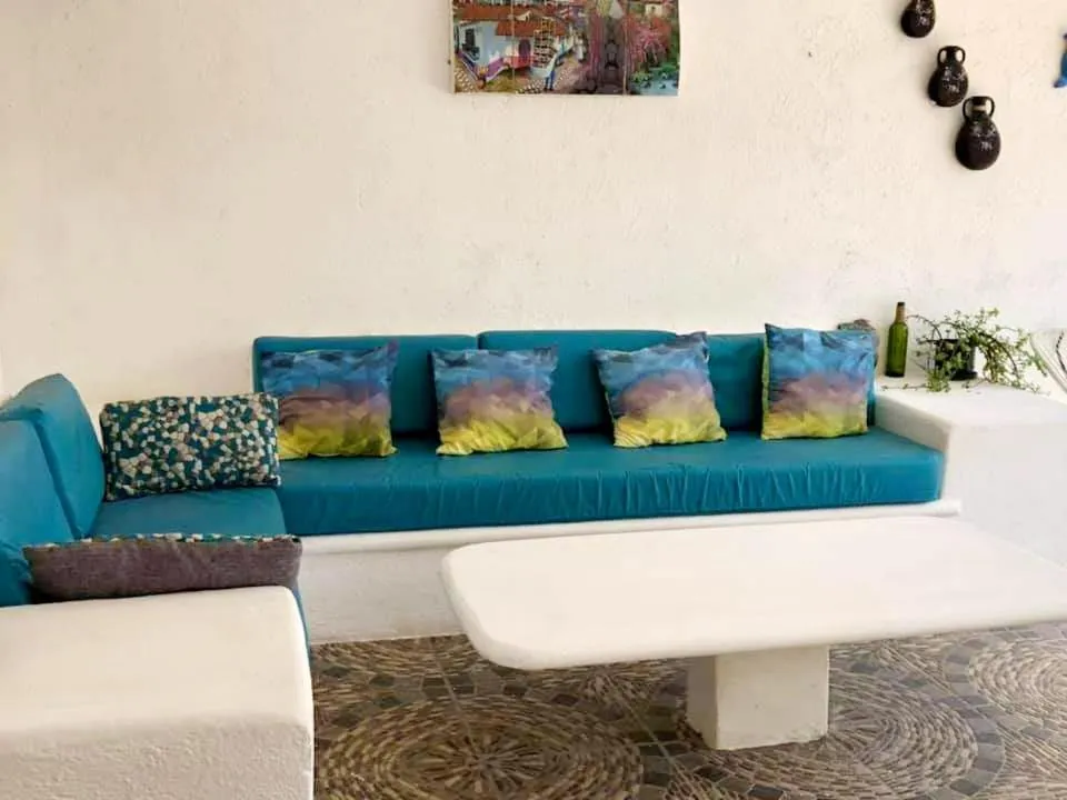 Living room in Posada Las Palmas