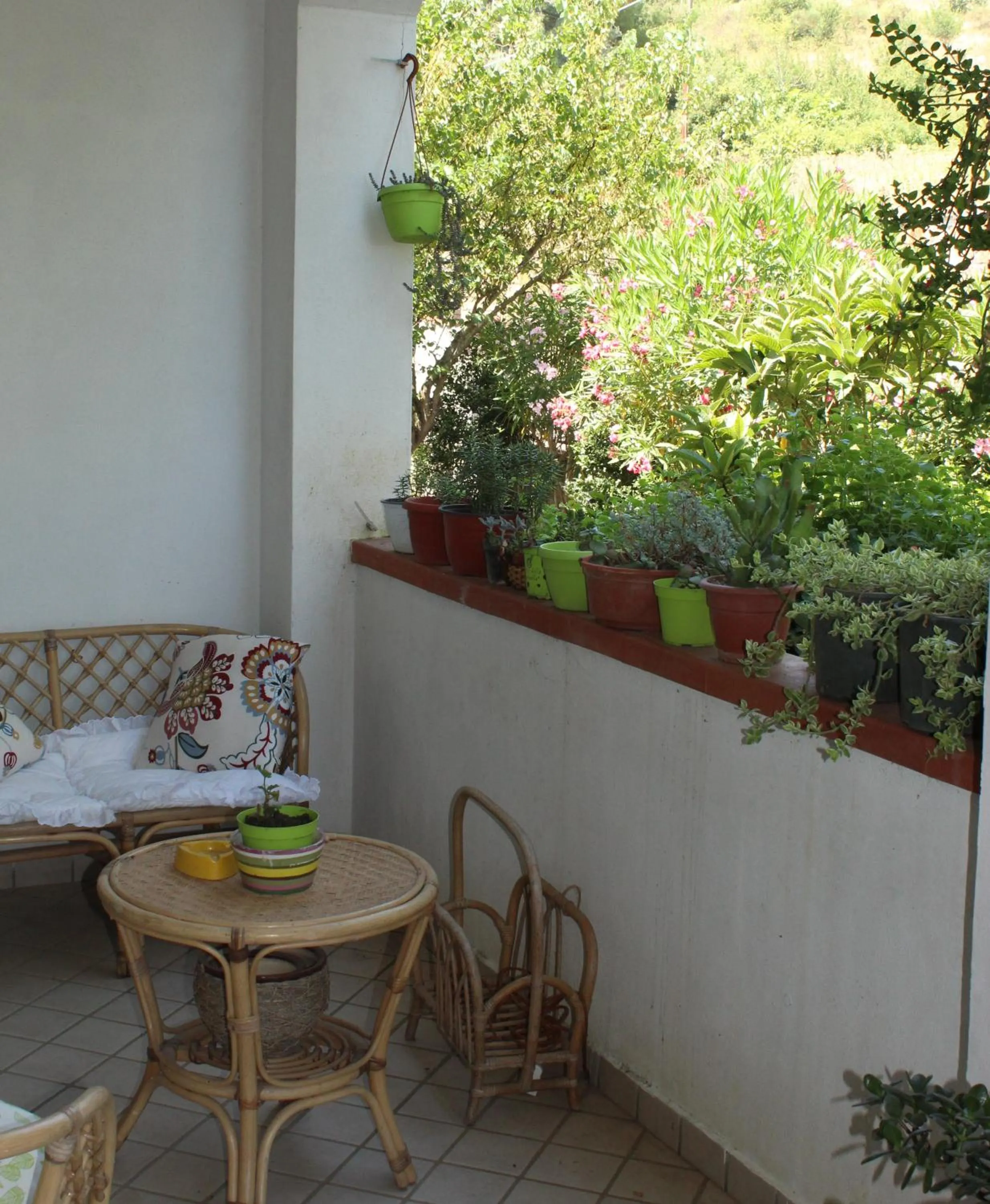 Patio in Libro di Sogni - B&B Letterario