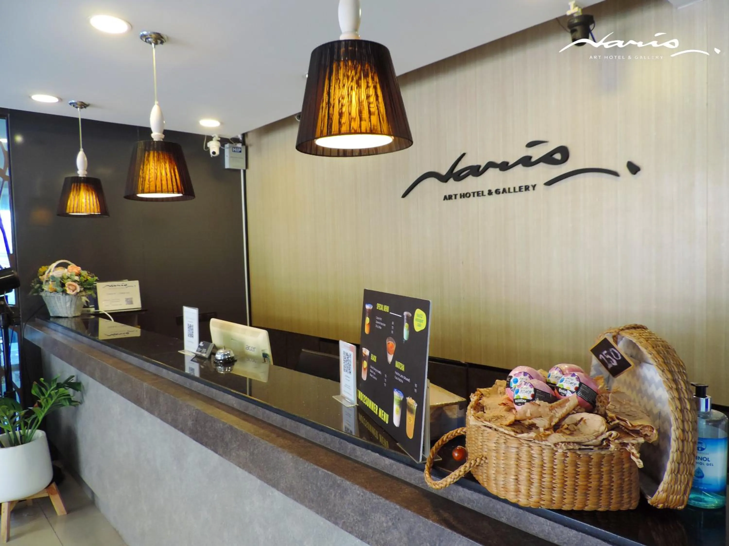 Lobby or reception in Naris Art Hotel