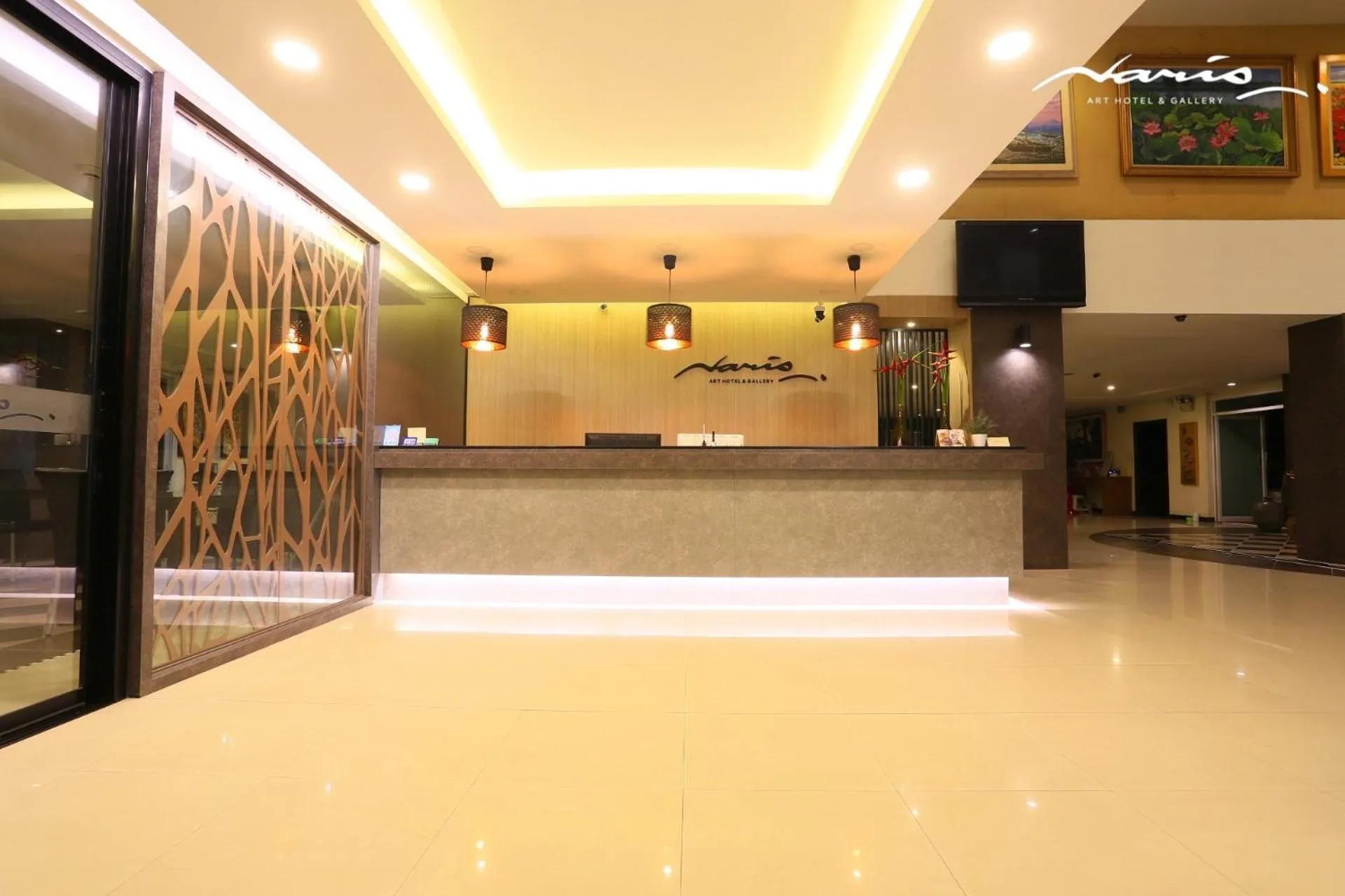 Lobby or reception in Naris Art Hotel