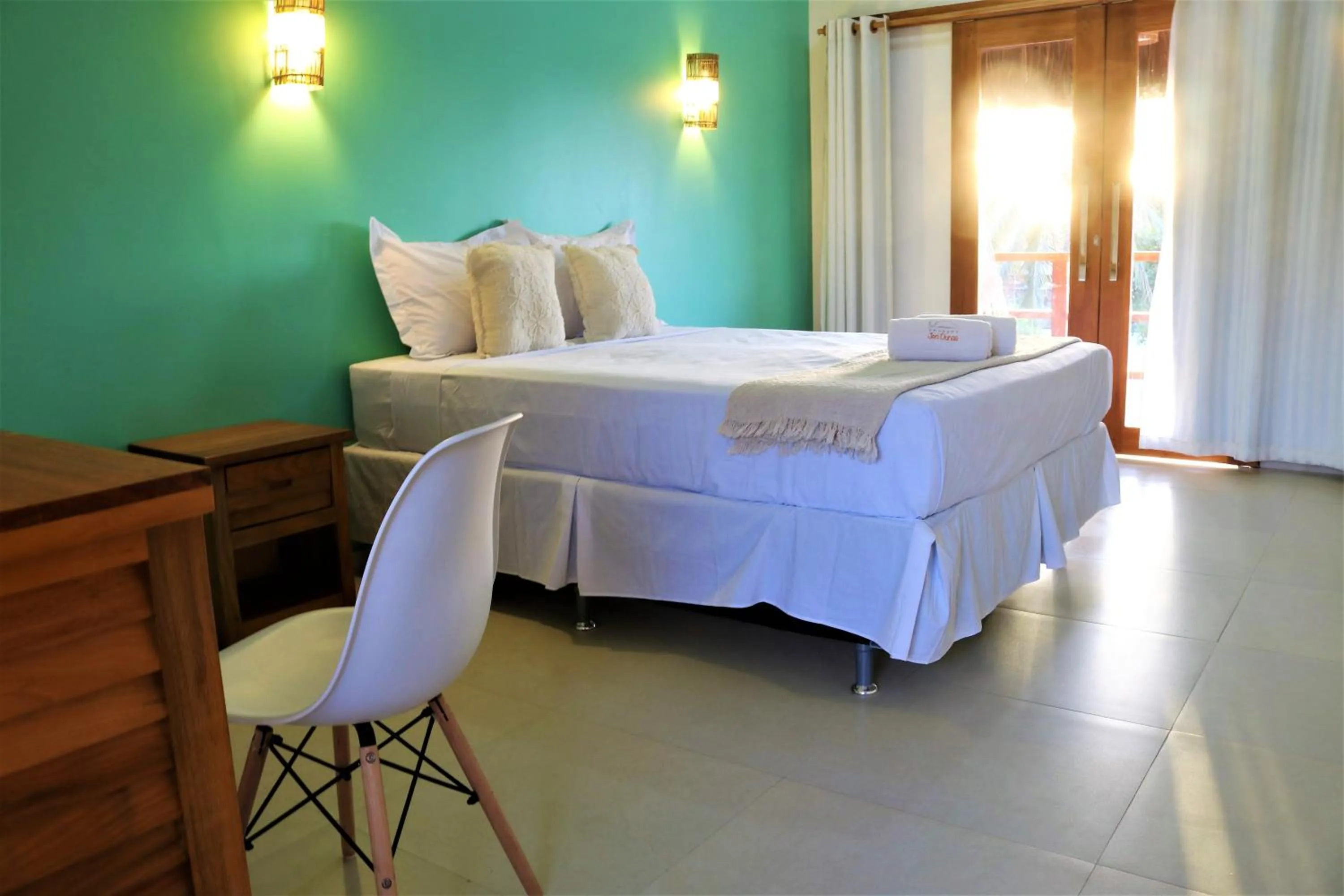 Bedroom, Bed in Pousada Jeri Dunas