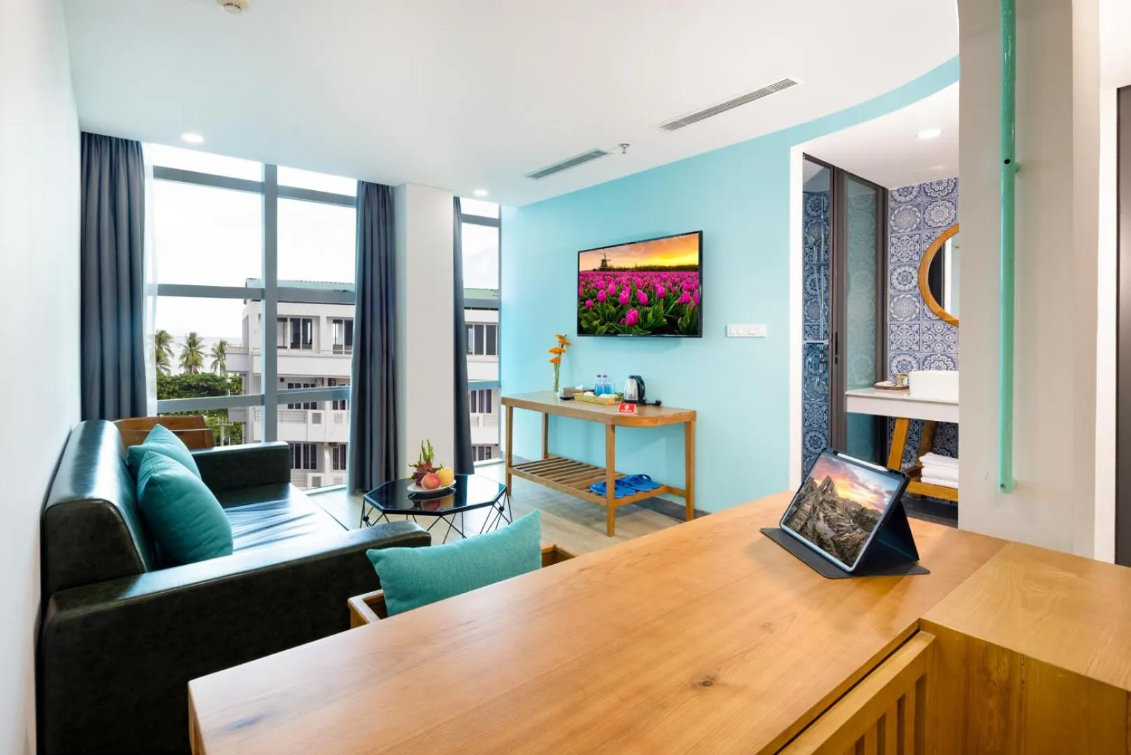 Seating area in Prime New Hotel