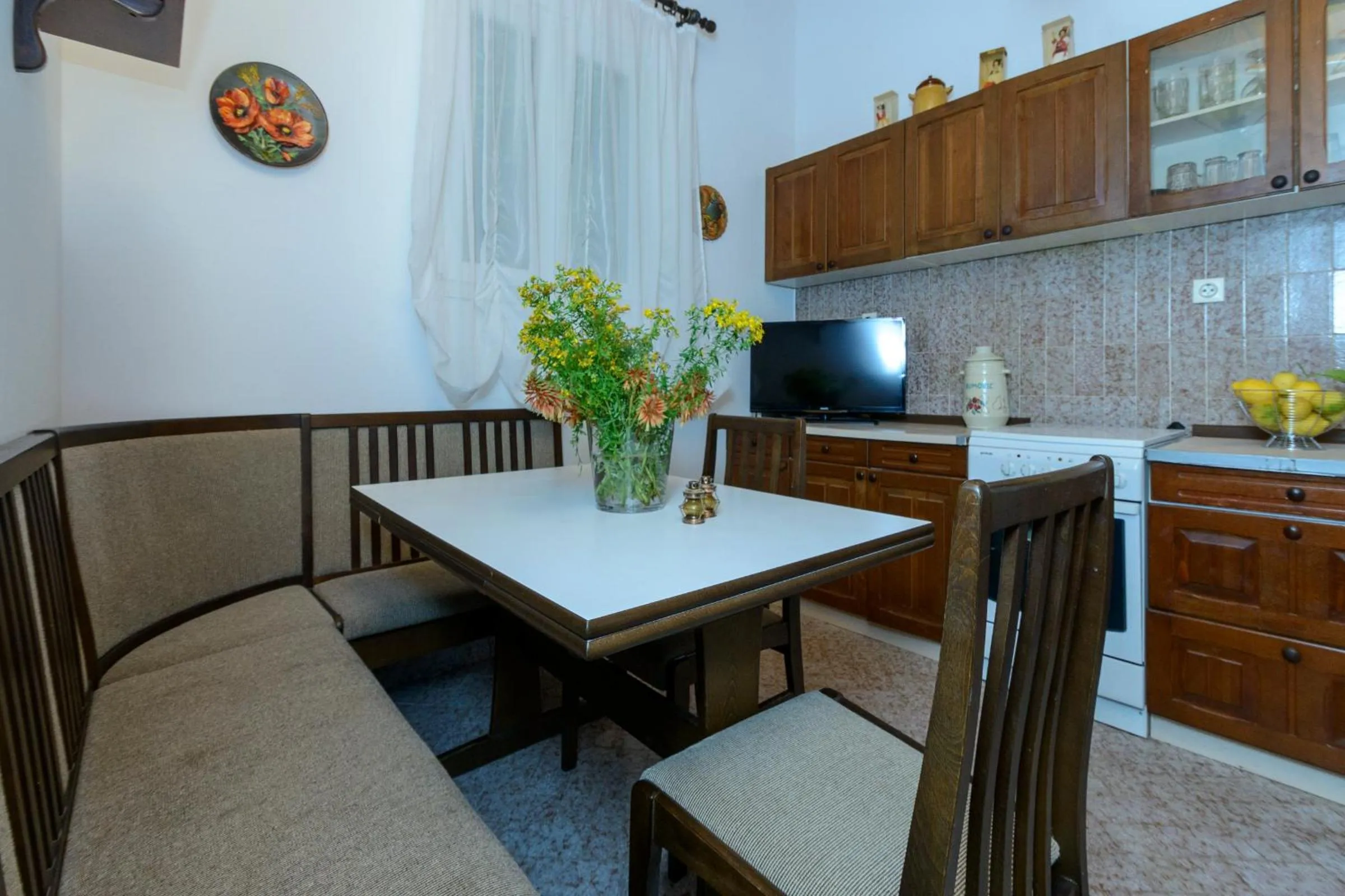 Kitchen or kitchenette in Oreb Dream Apartments