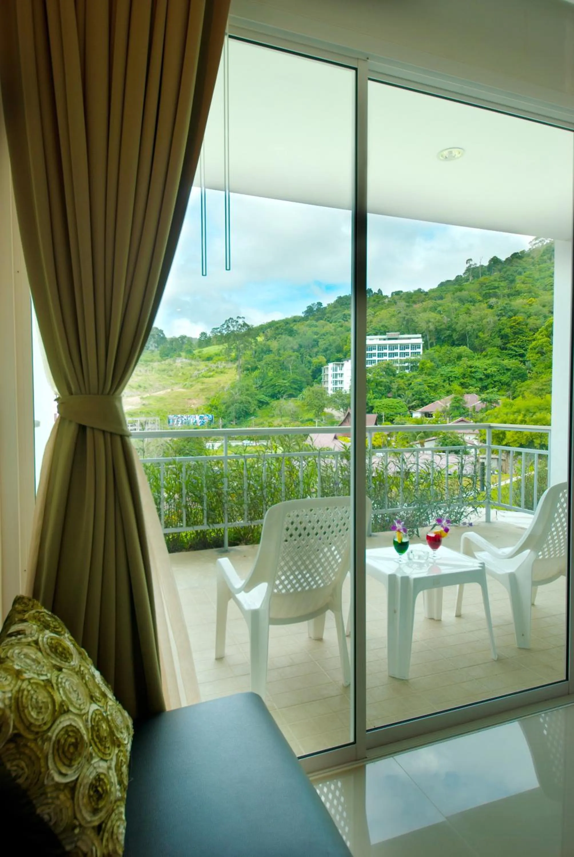 Balcony/Terrace in PS Hill Resort Phuket Patong - SHA Plus