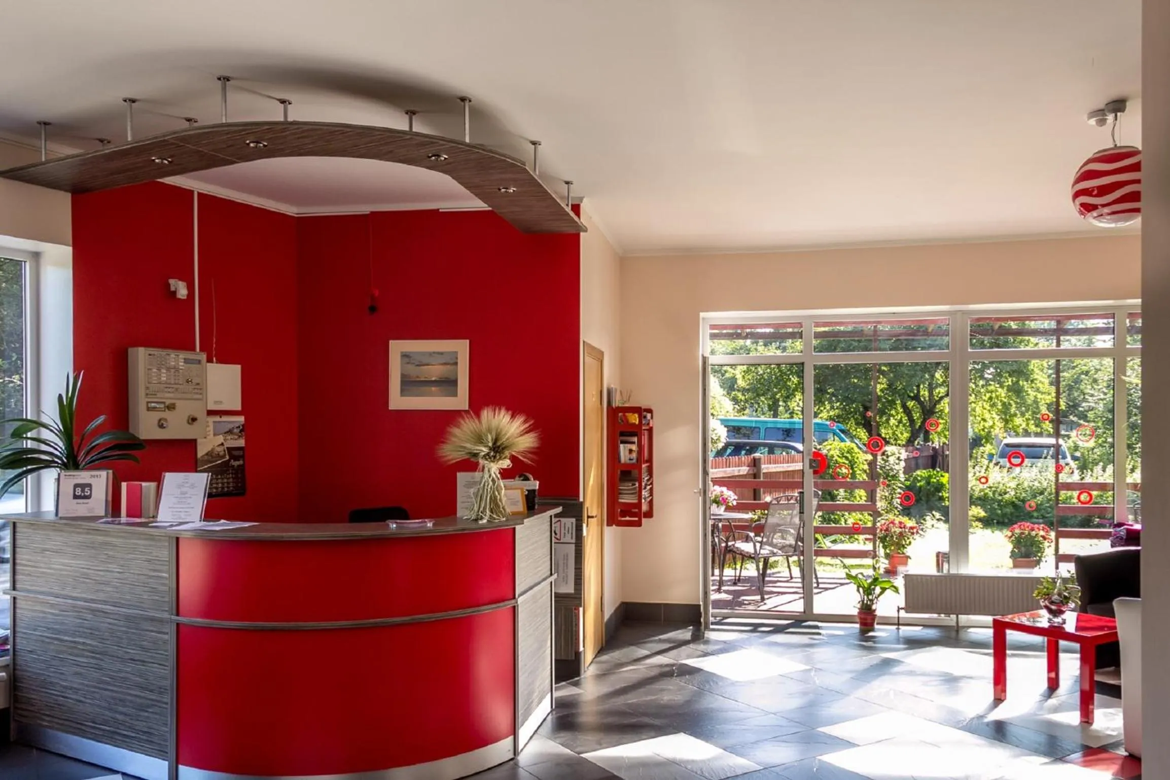 Lobby or reception in Alba Hotel