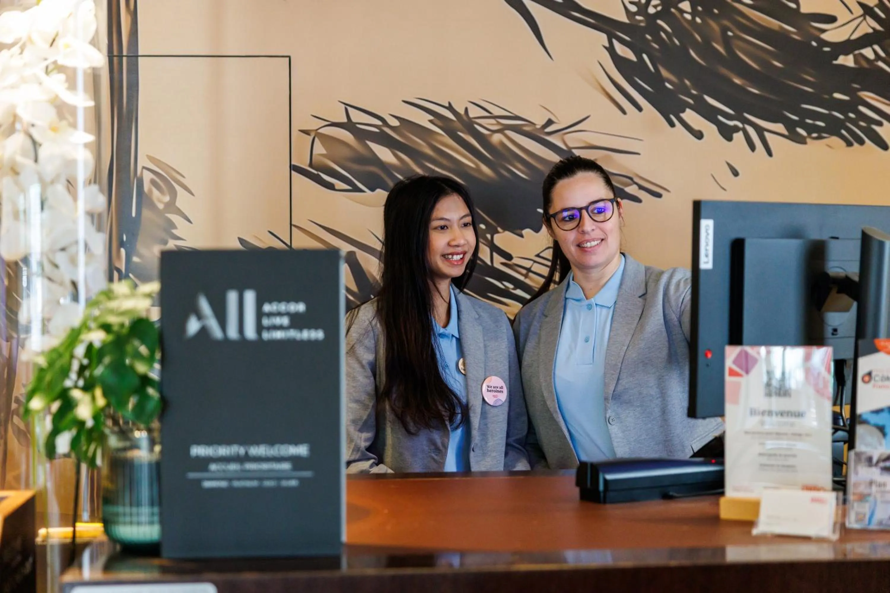 Lobby or reception in Adagio Nice Centre