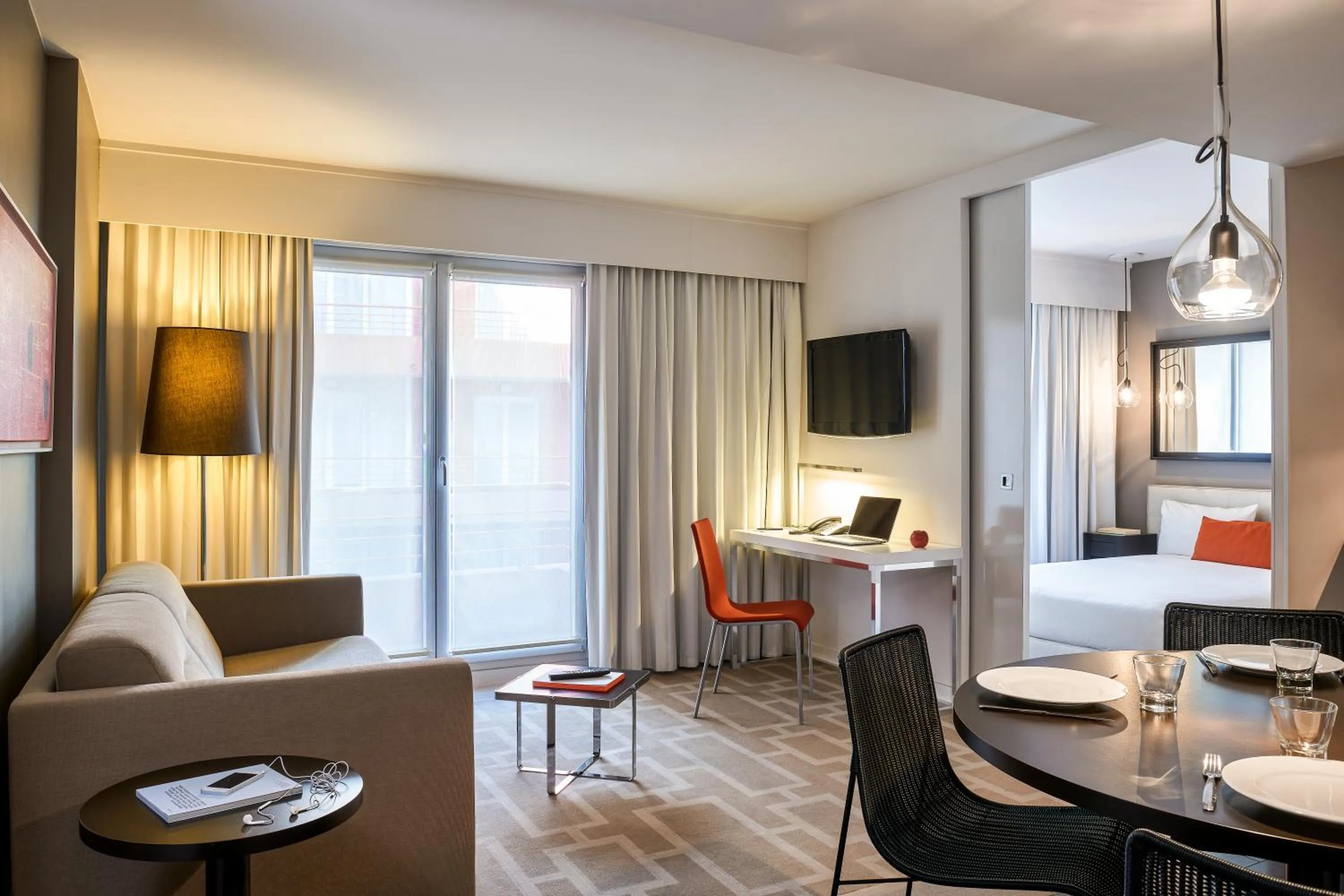 Living room in Adagio Nice Centre