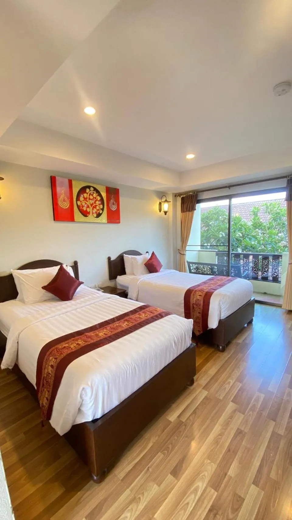 Bedroom, Bed in Luckswan Resort Chiang Rai - SHA Extra Plus