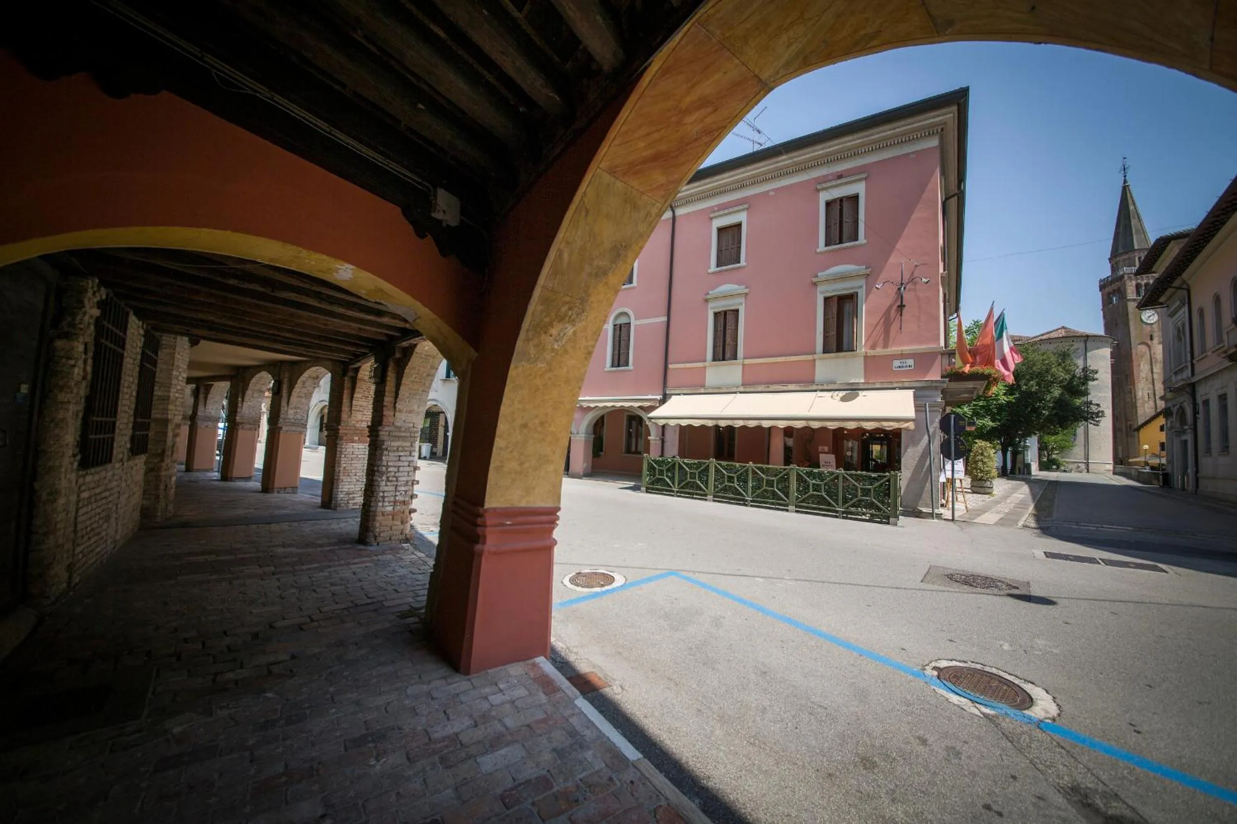 Street view in Hotel Spessotto