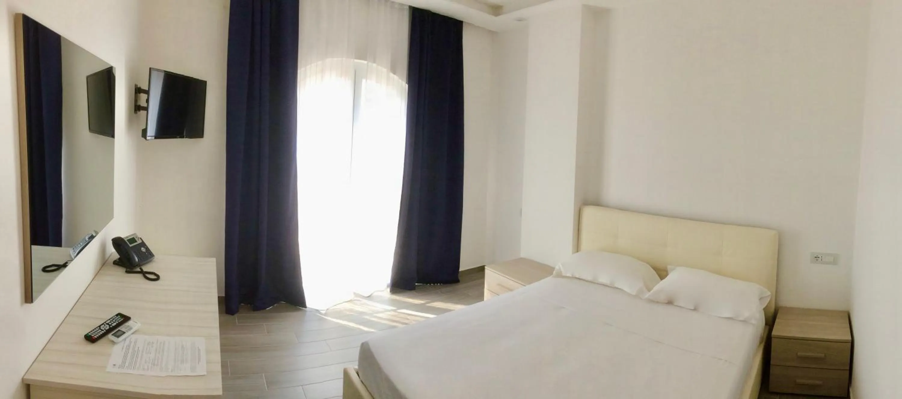 Bed in Klaton Beach Hotel