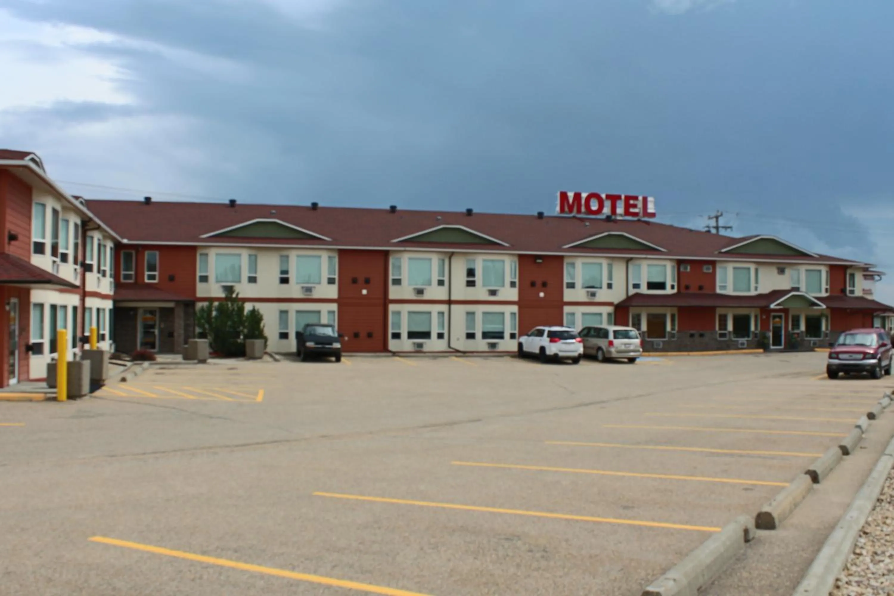 Property building in Western Budget Motel #1 & 2 Whitecourt