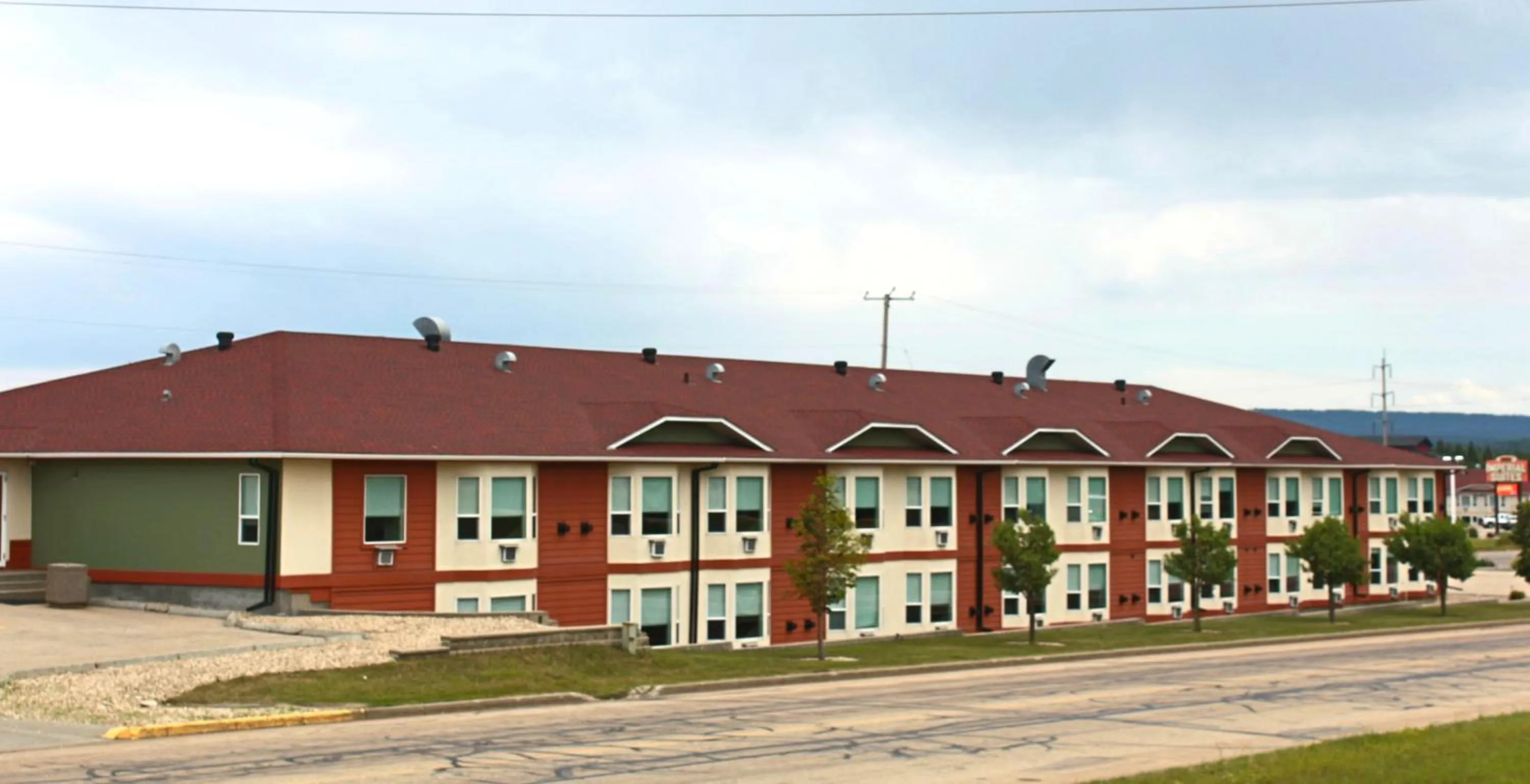 Property building in Western Budget Motel #1 & 2 Whitecourt