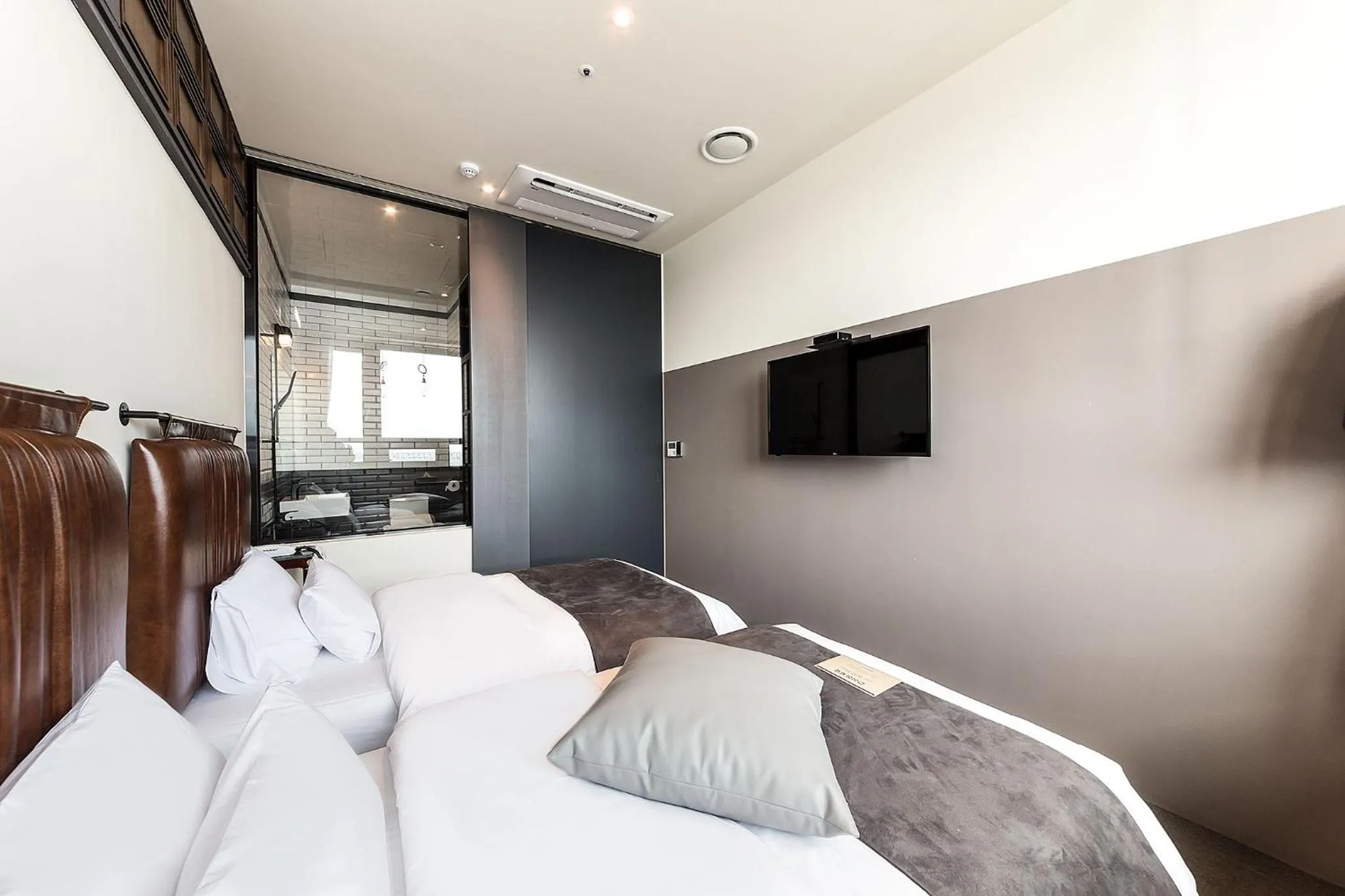 Bed in H Avenue Hotel Gwangalli branch