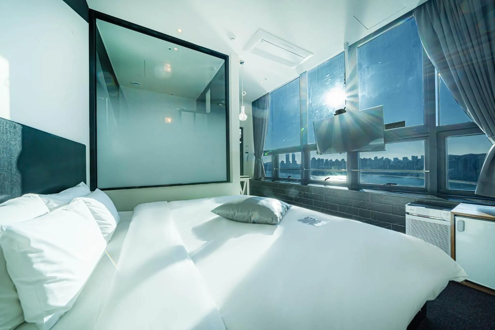 Bed in H Avenue Hotel Gwangalli branch