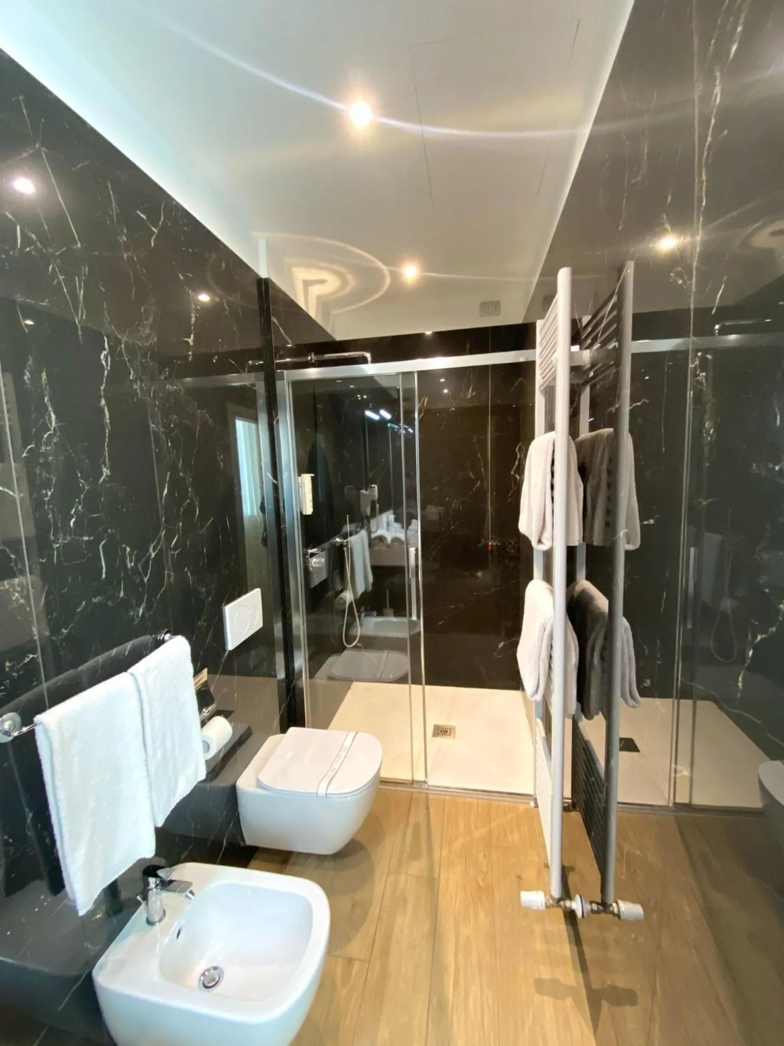 Shower in Gallery Room