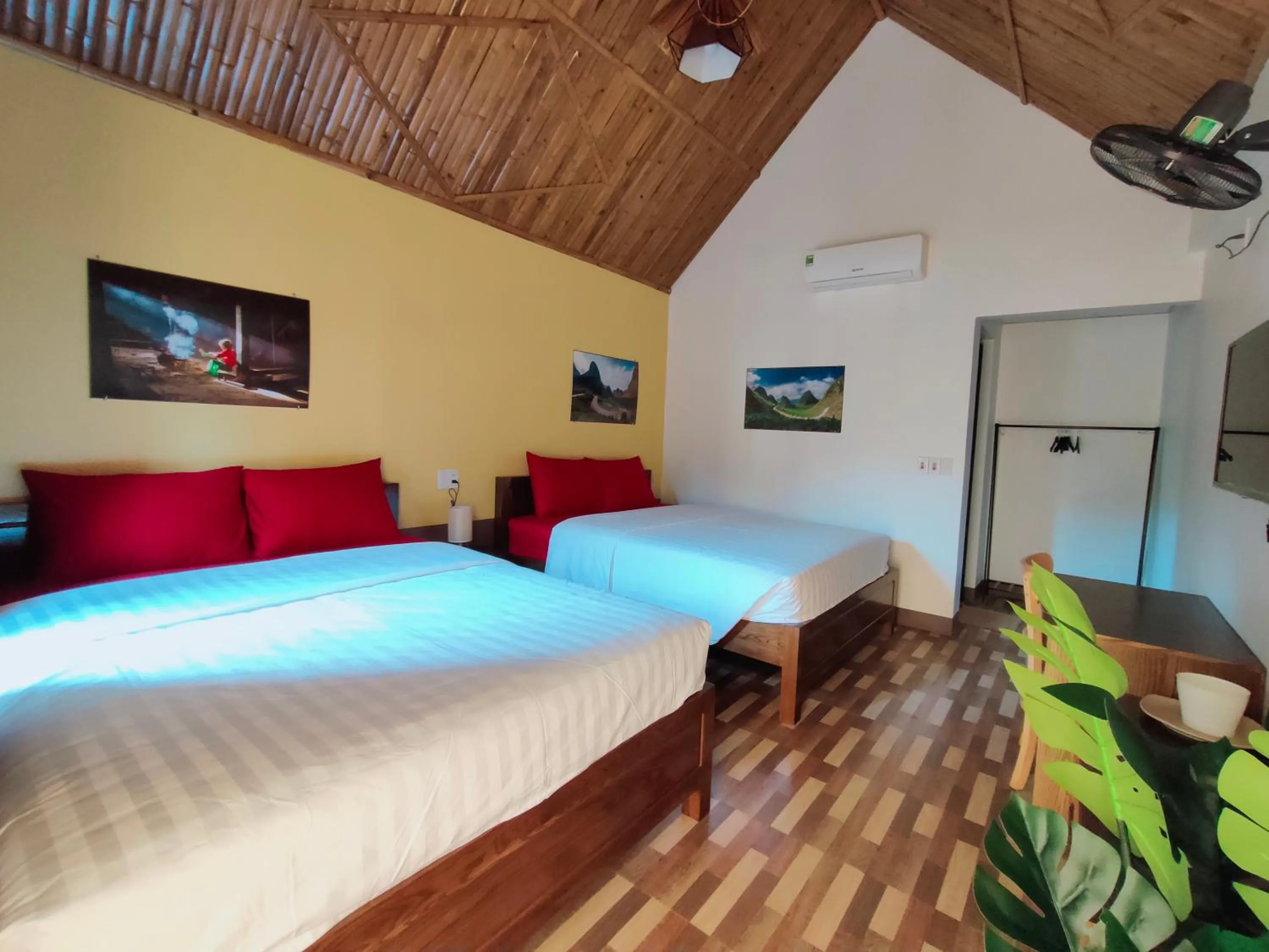 Bed in Wings Ha Giang Loop Bungalow