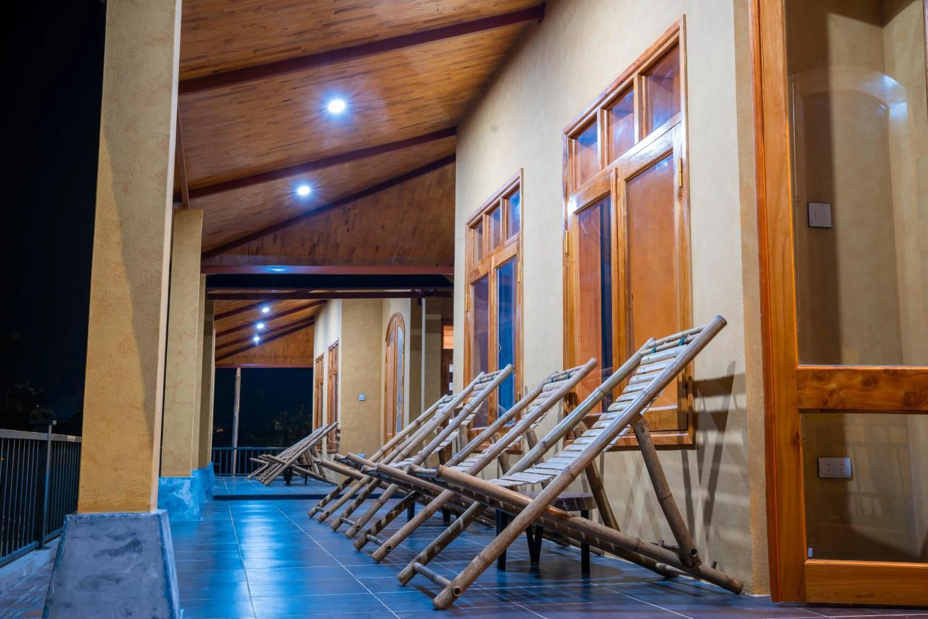 sunbed in Wings Ha Giang Loop Bungalow