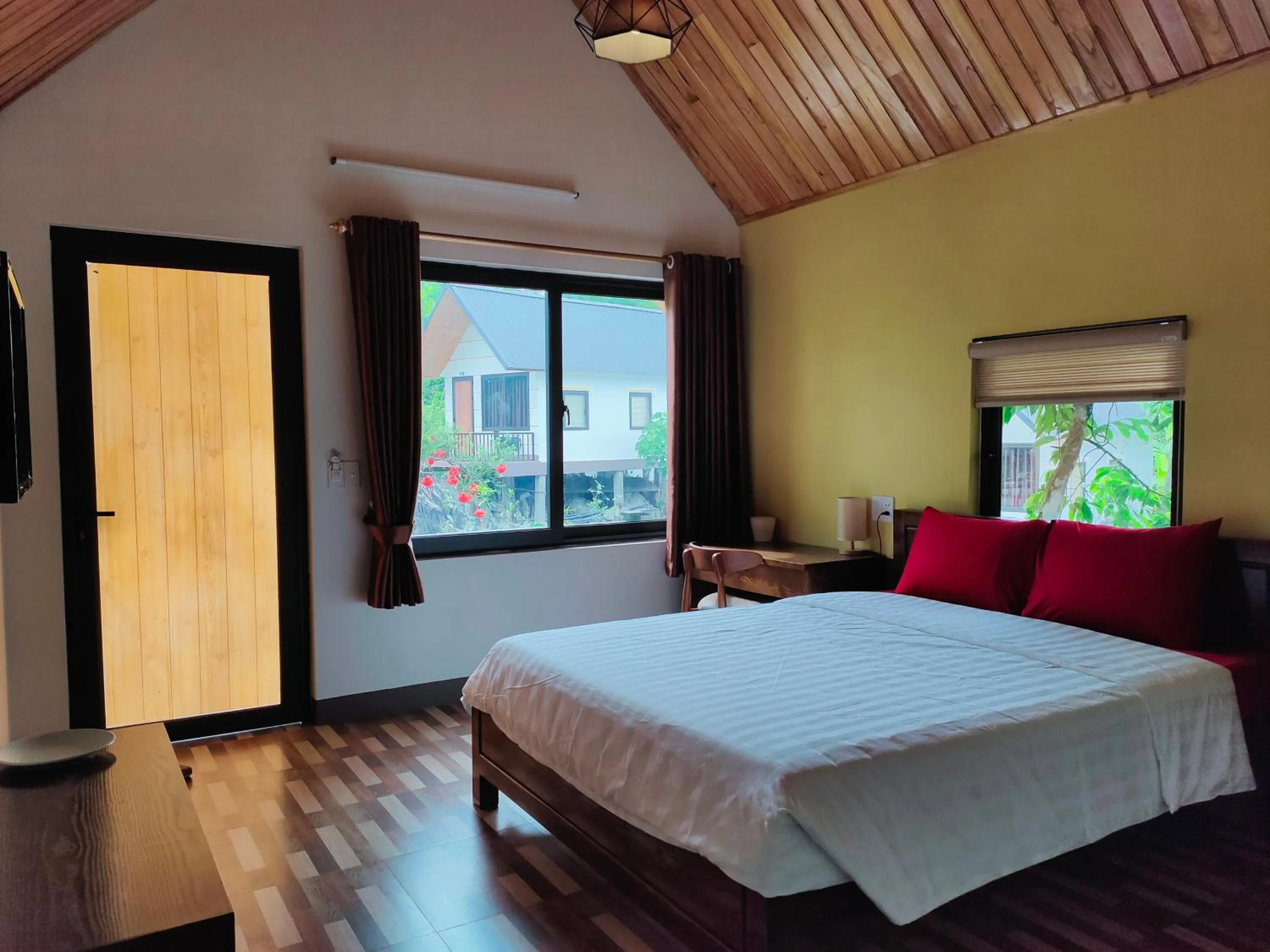 Bed in Wings Ha Giang Loop Bungalow