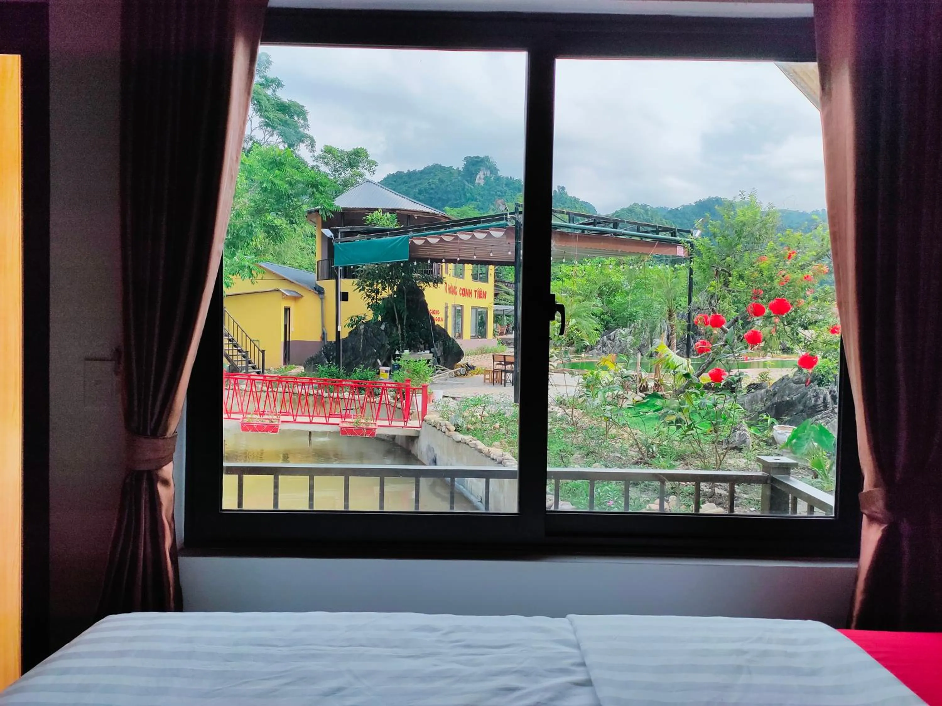 Bed in Wings Ha Giang Loop Bungalow