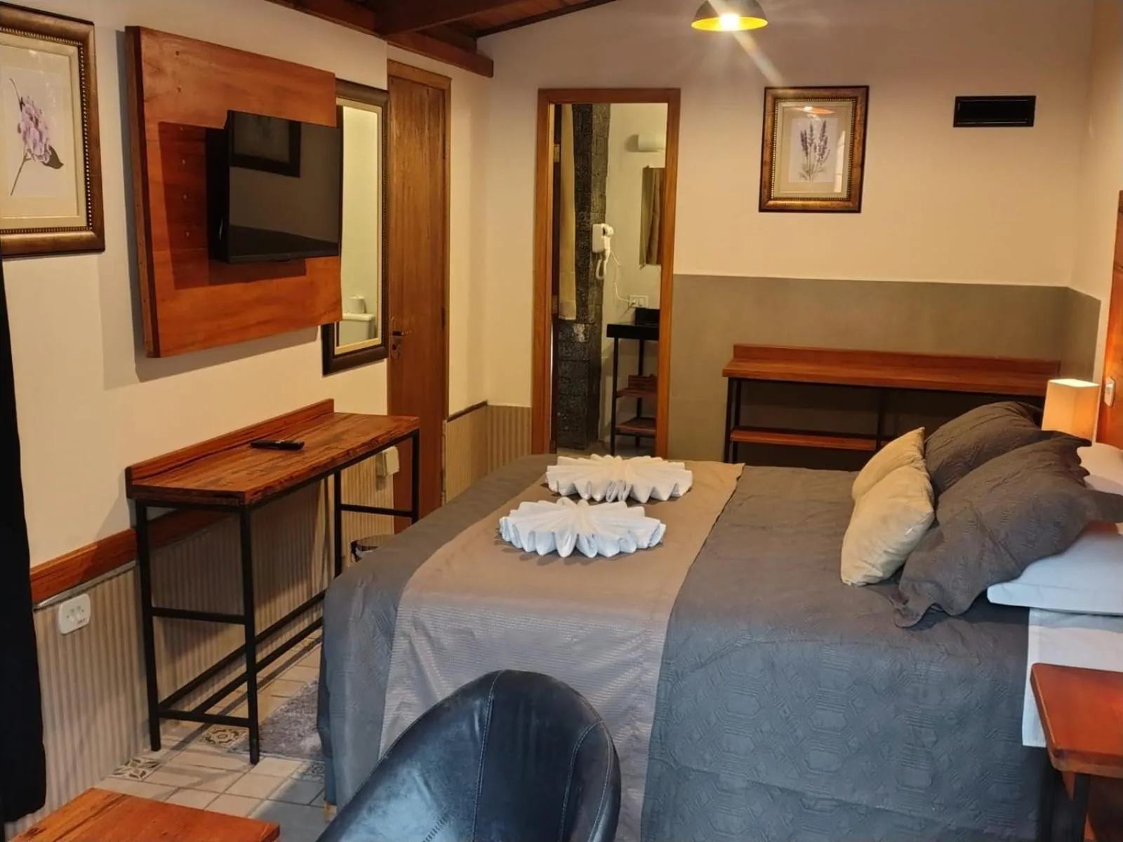 Bed in Casarão da Ducha hotel concept