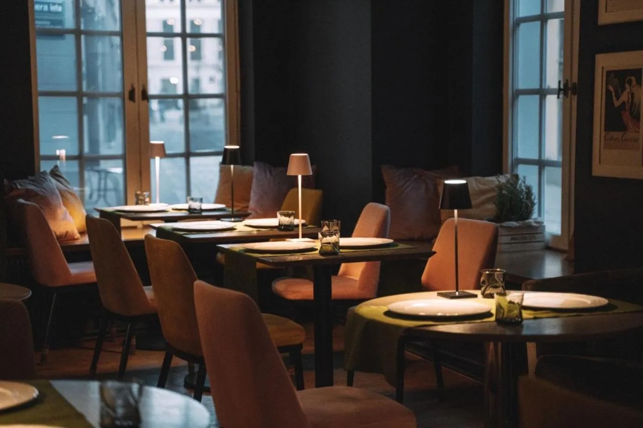 Restaurant/places to eat in Boutique Hotel KRISTOFS