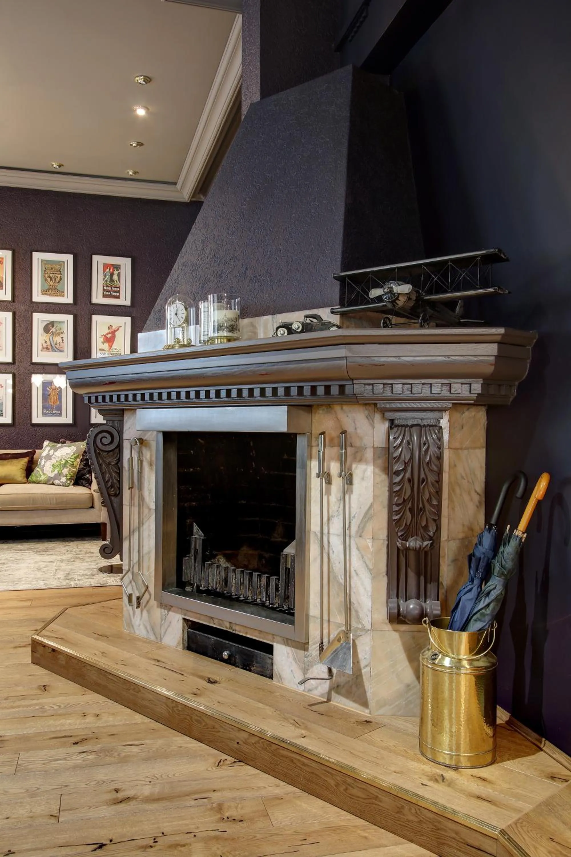 Lobby or reception in Boutique Hotel KRISTOFS