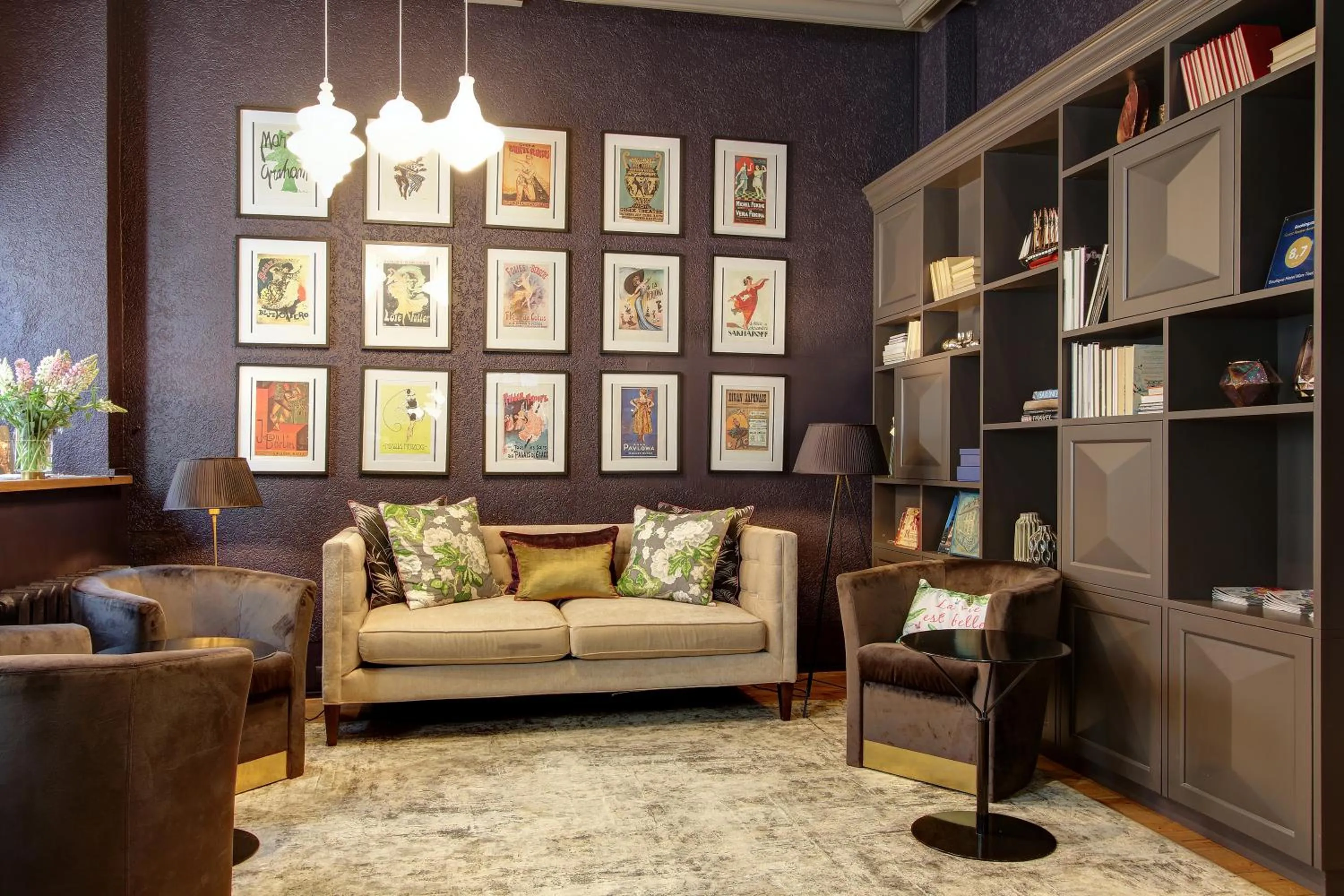 Lobby or reception in Boutique Hotel KRISTOFS