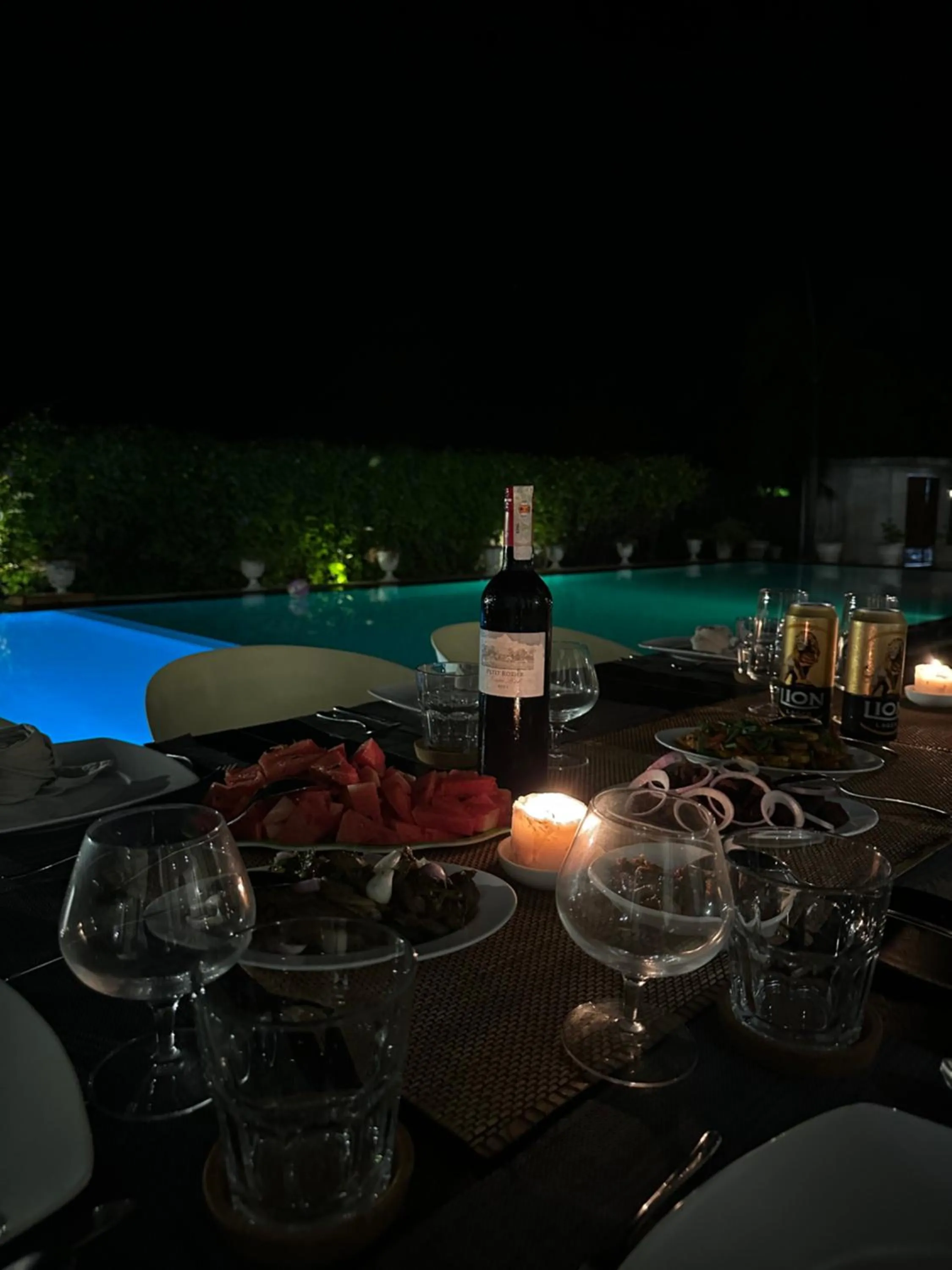 Night in Amanda Beach Resort