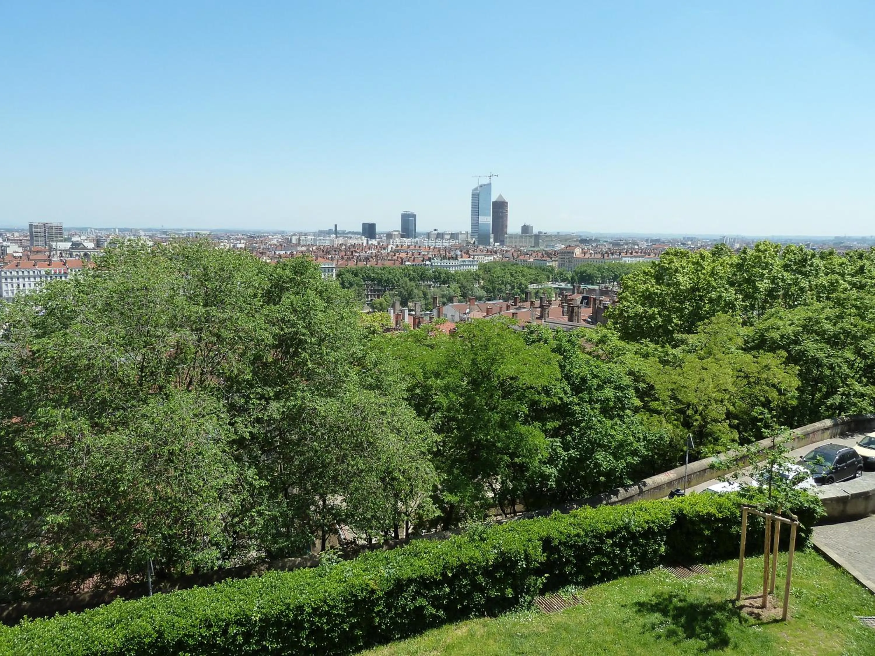 City view in Appart Hôtel Lyon Villemanzy